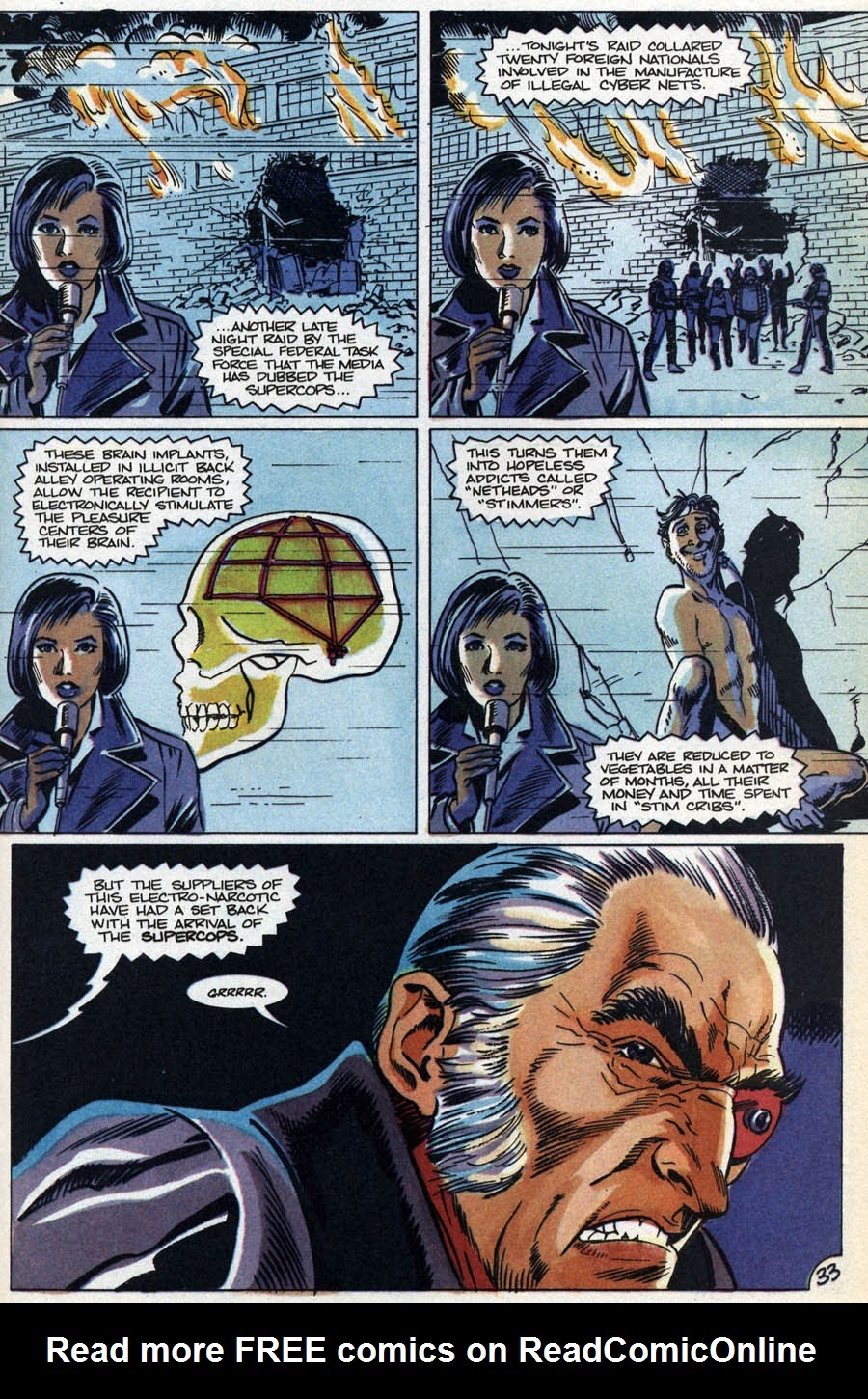 Read online Supercops comic -  Issue #1 - 34