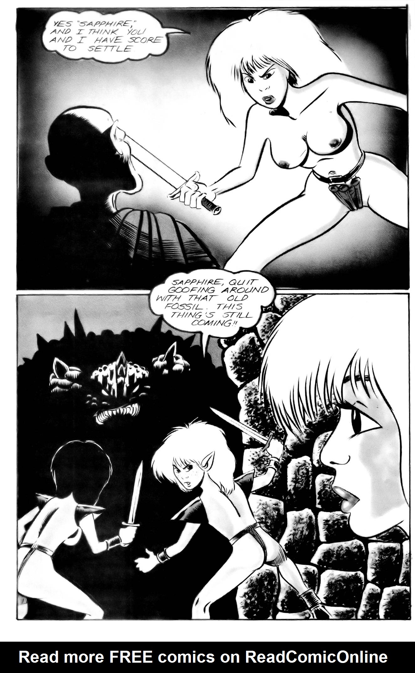 Read online Sapphire comic -  Issue #8 - 19