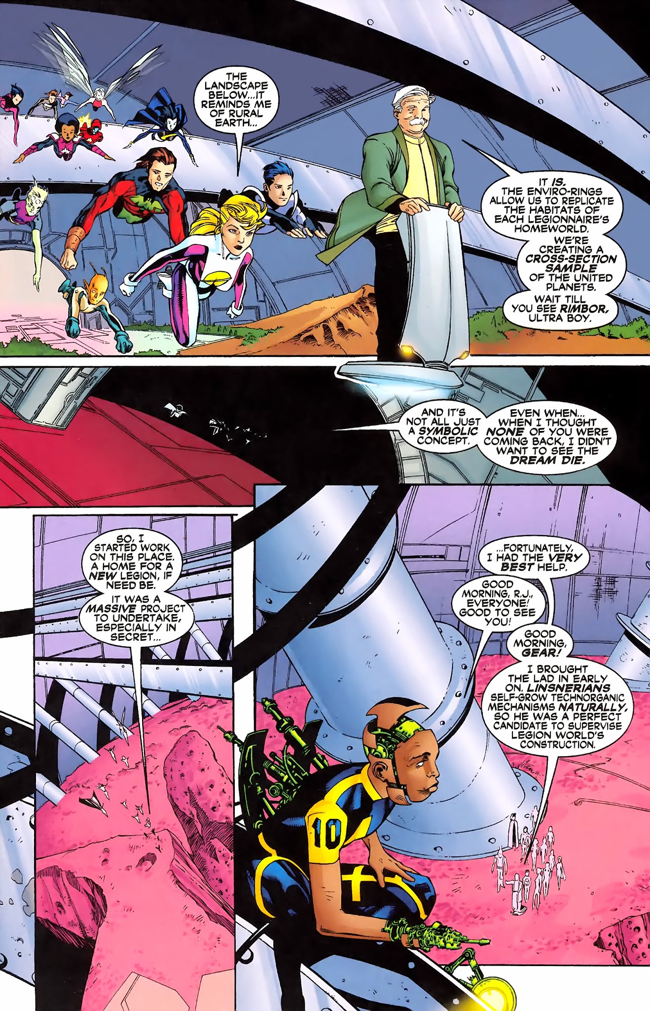 Read online Legion of Super-Heroes: 1,050 Years in the Future comic -  Issue # TPB (Part 2) - 111