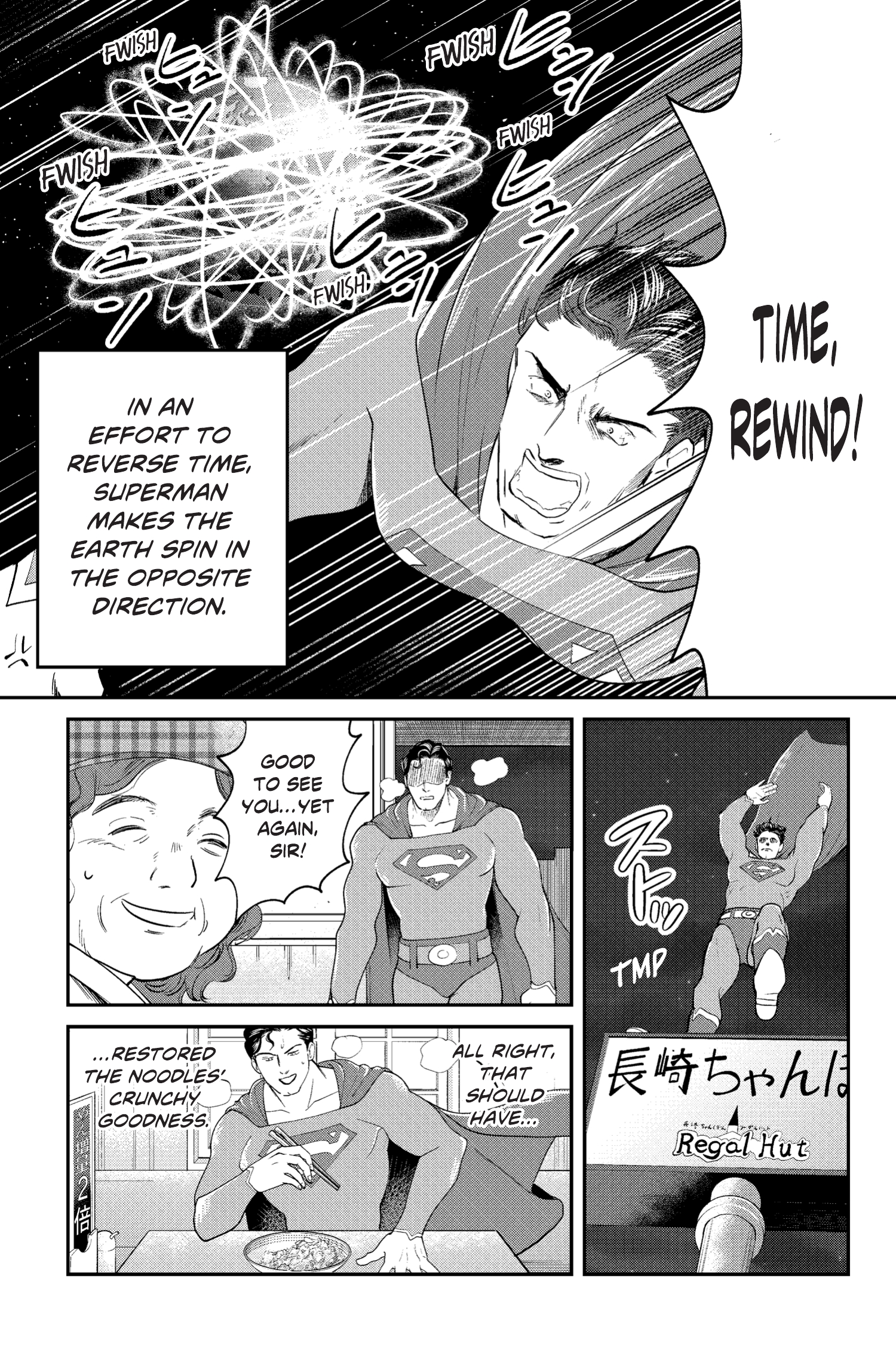 Read online Superman vs. Meshi comic -  Issue #7 - 19