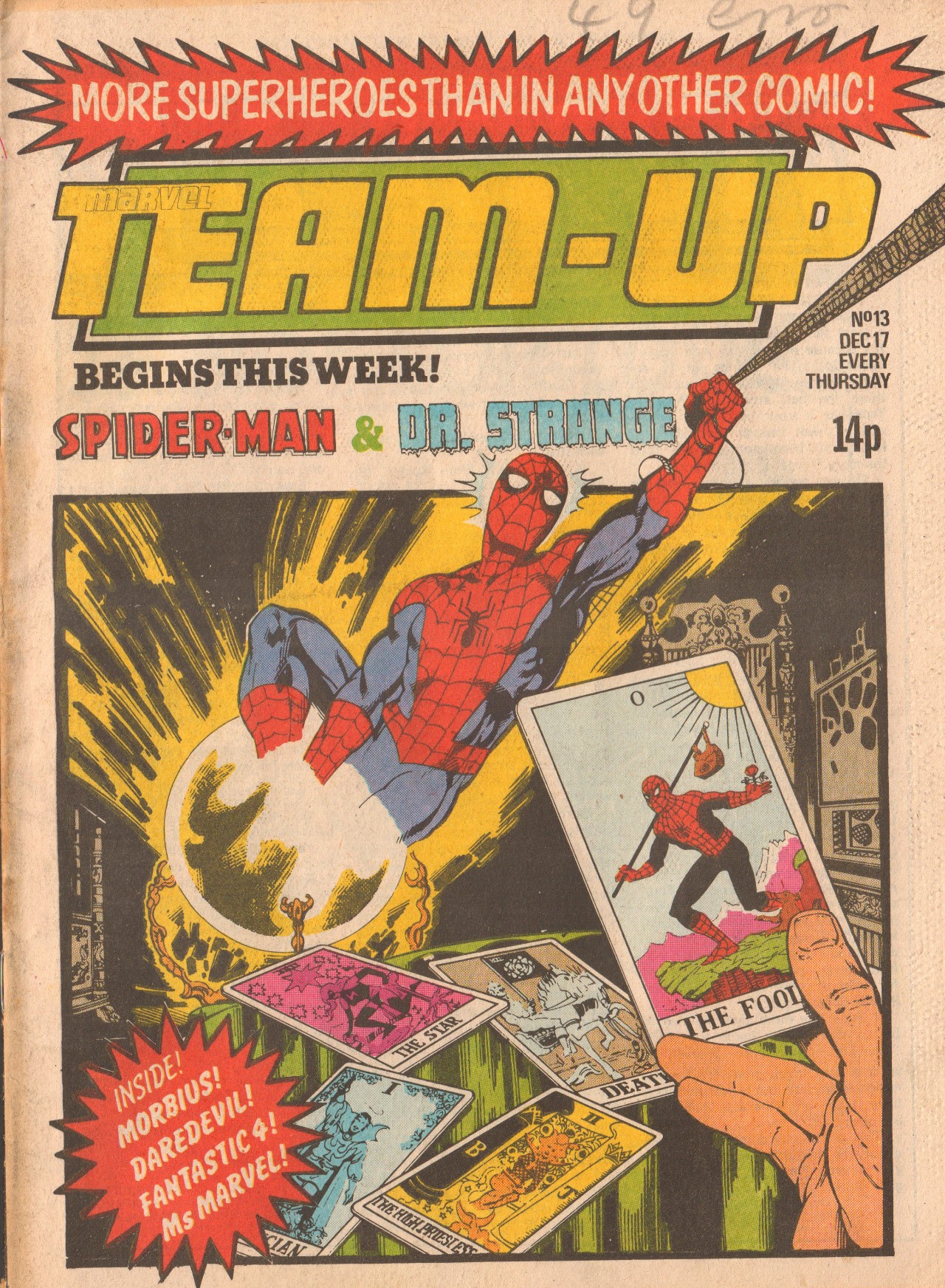 Read online Marvel Team-Up (1980) comic -  Issue #13 - 1