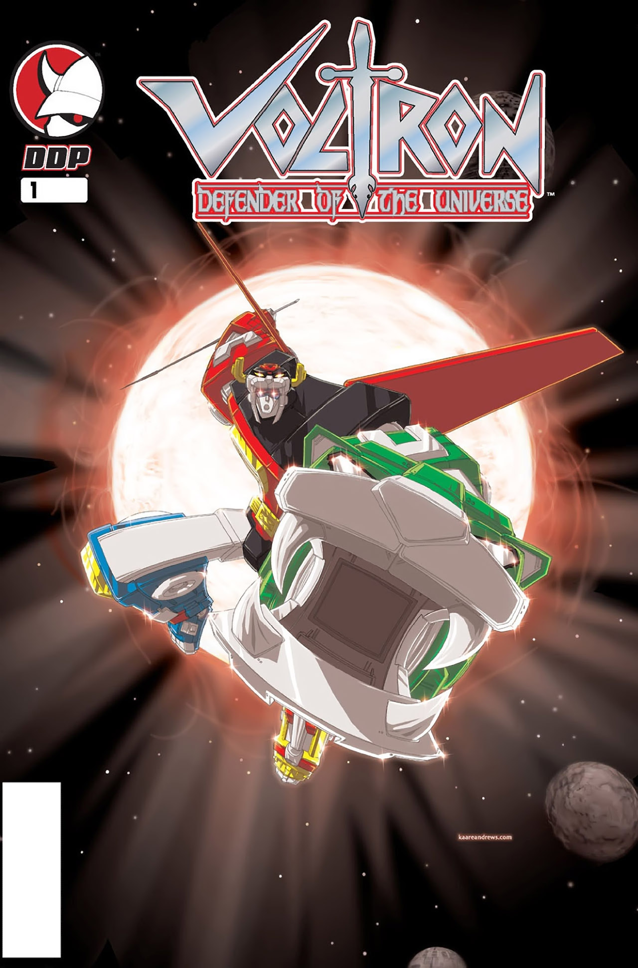 Read online Voltron: Defender of the Universe (Existed) comic -  Issue #1 - 3