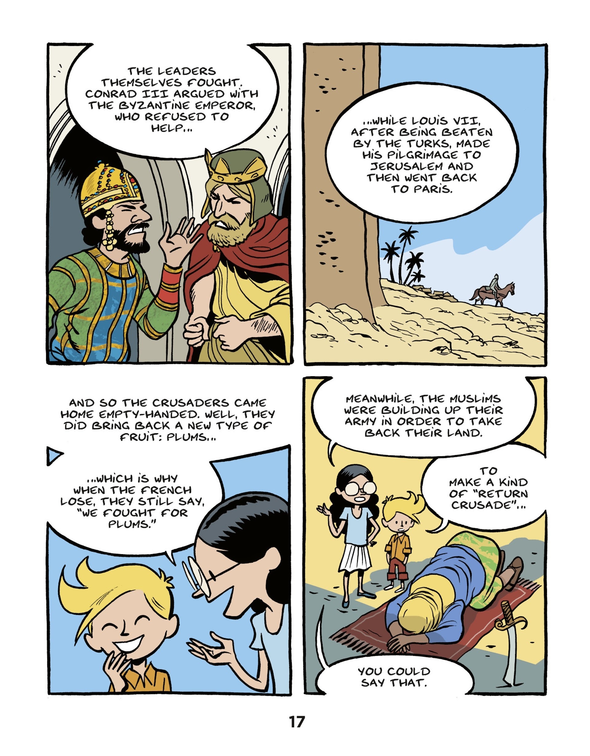 Read online On The History Trail With Ariane & Nino comic -  Issue #3 - 17