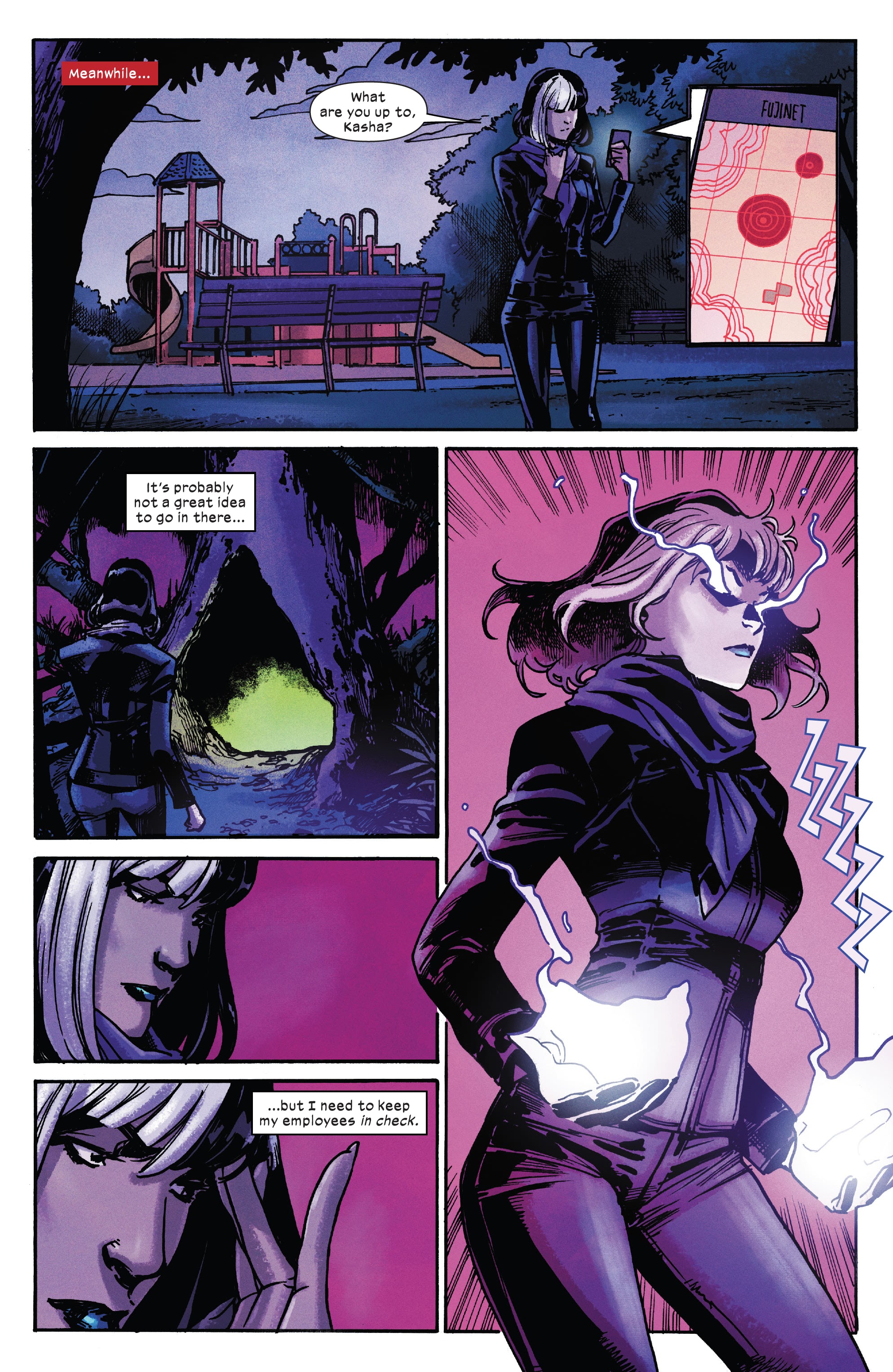 Read online Silk (2021) comic -  Issue #3 - 19