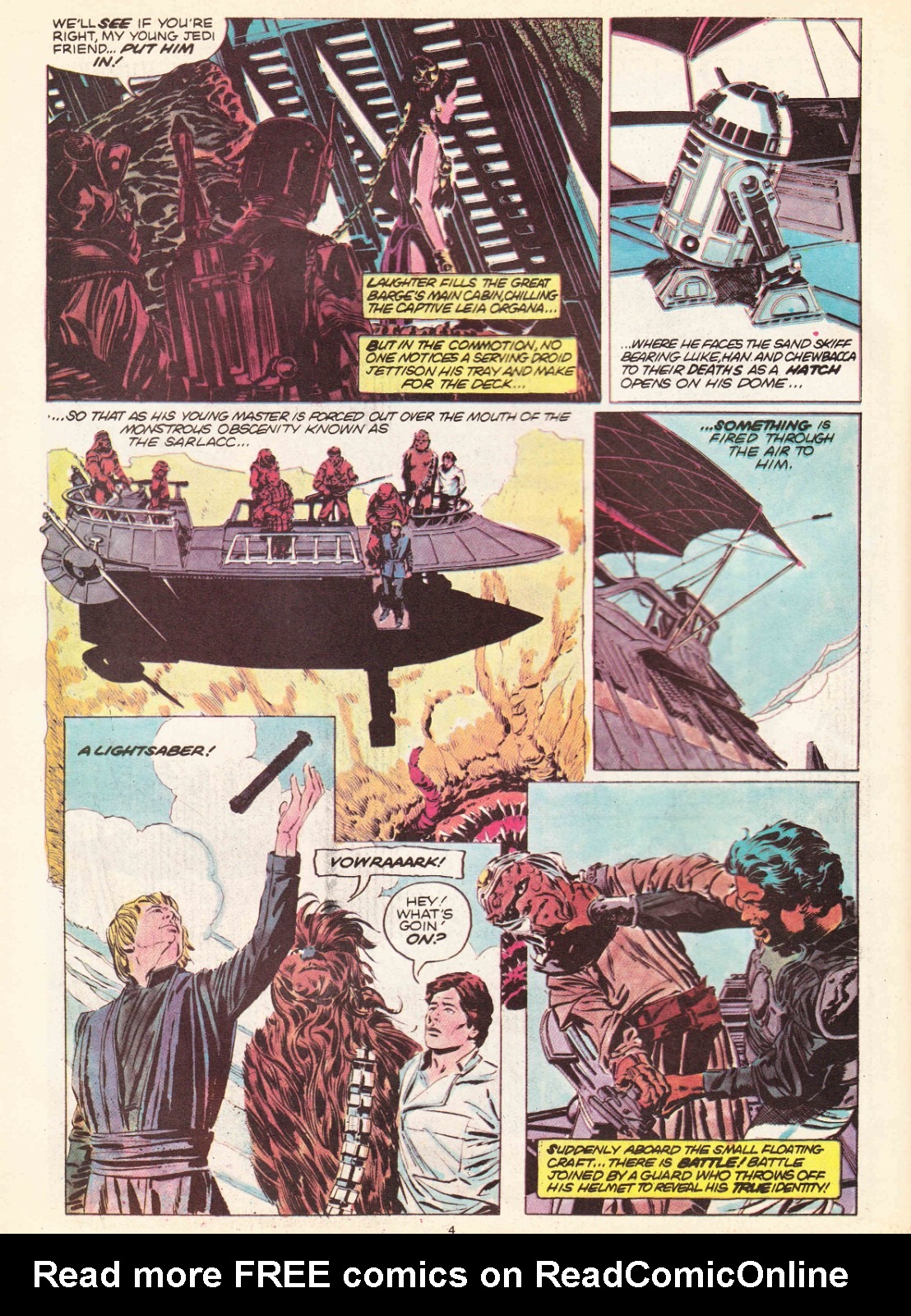 Read online Return of the Jedi comic -  Issue #3 - 4