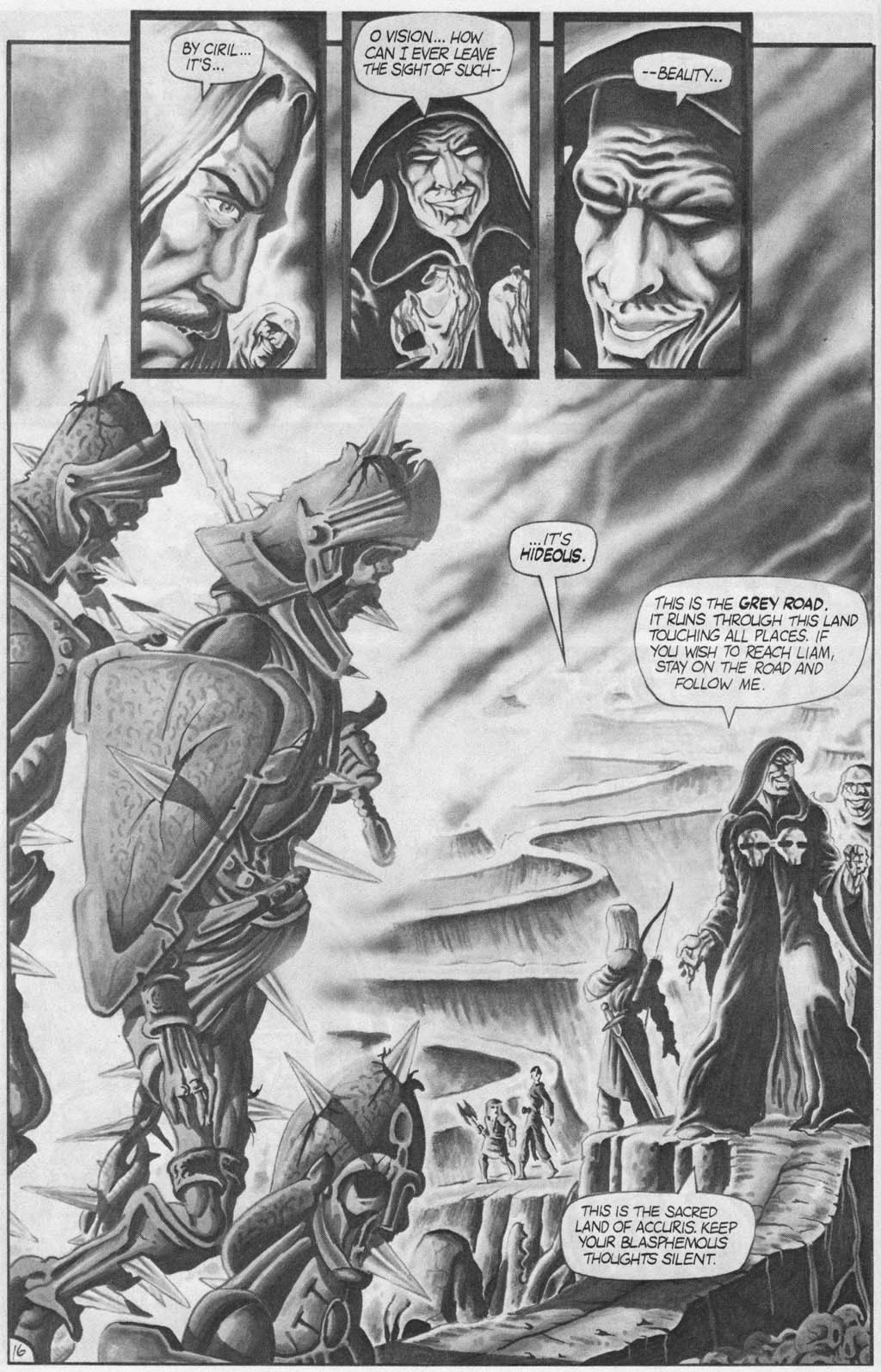 Read online Adventurers (1986) comic -  Issue #9 - 18