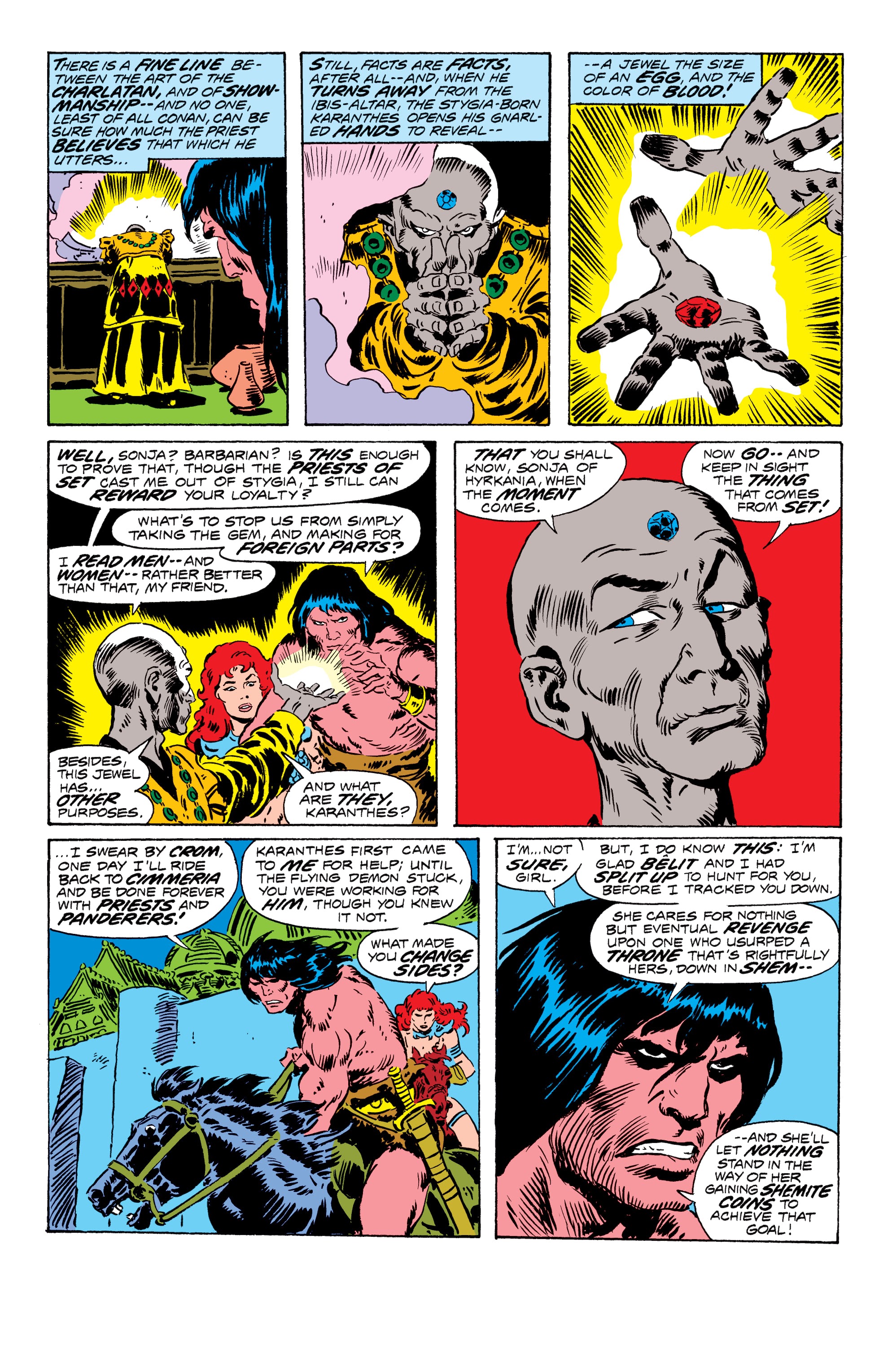 Read online Conan the Barbarian Epic Collection: The Original Marvel Years - Of Once and Future Kings comic -  Issue # TPB (Part 2) - 58