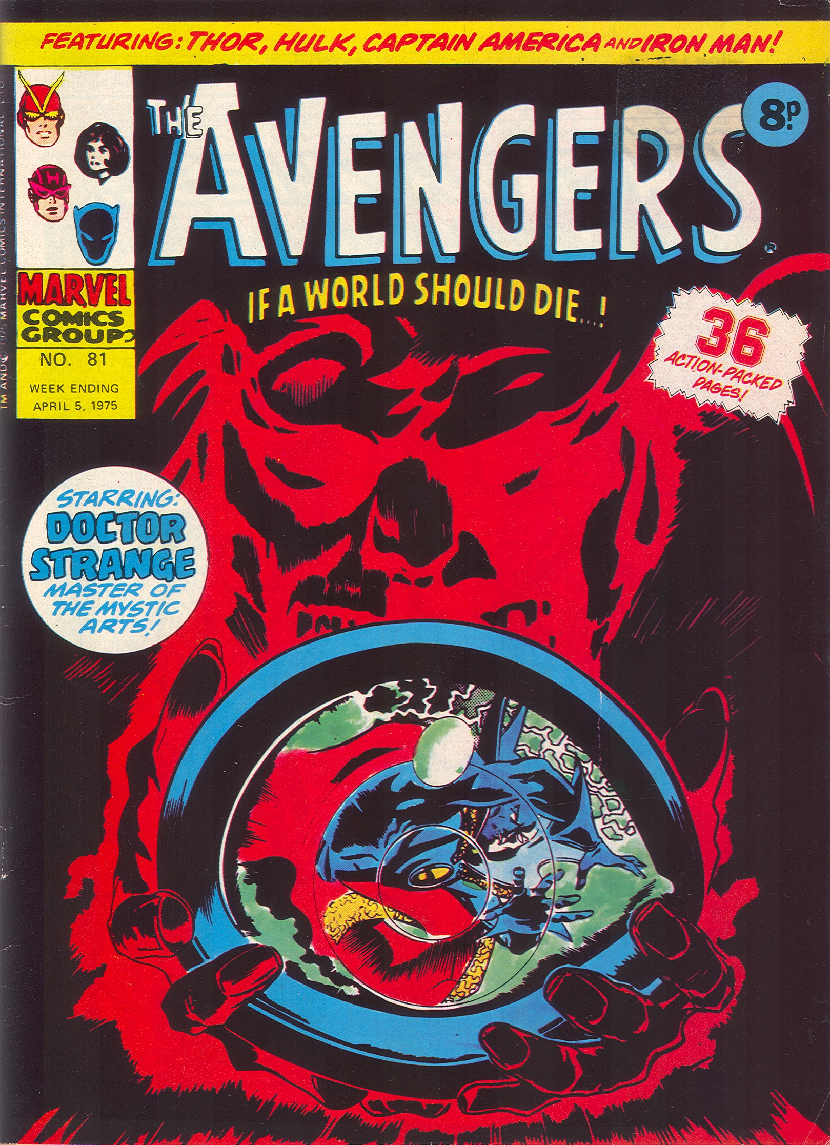 Read online The Avengers (1973) comic -  Issue #81 - 1