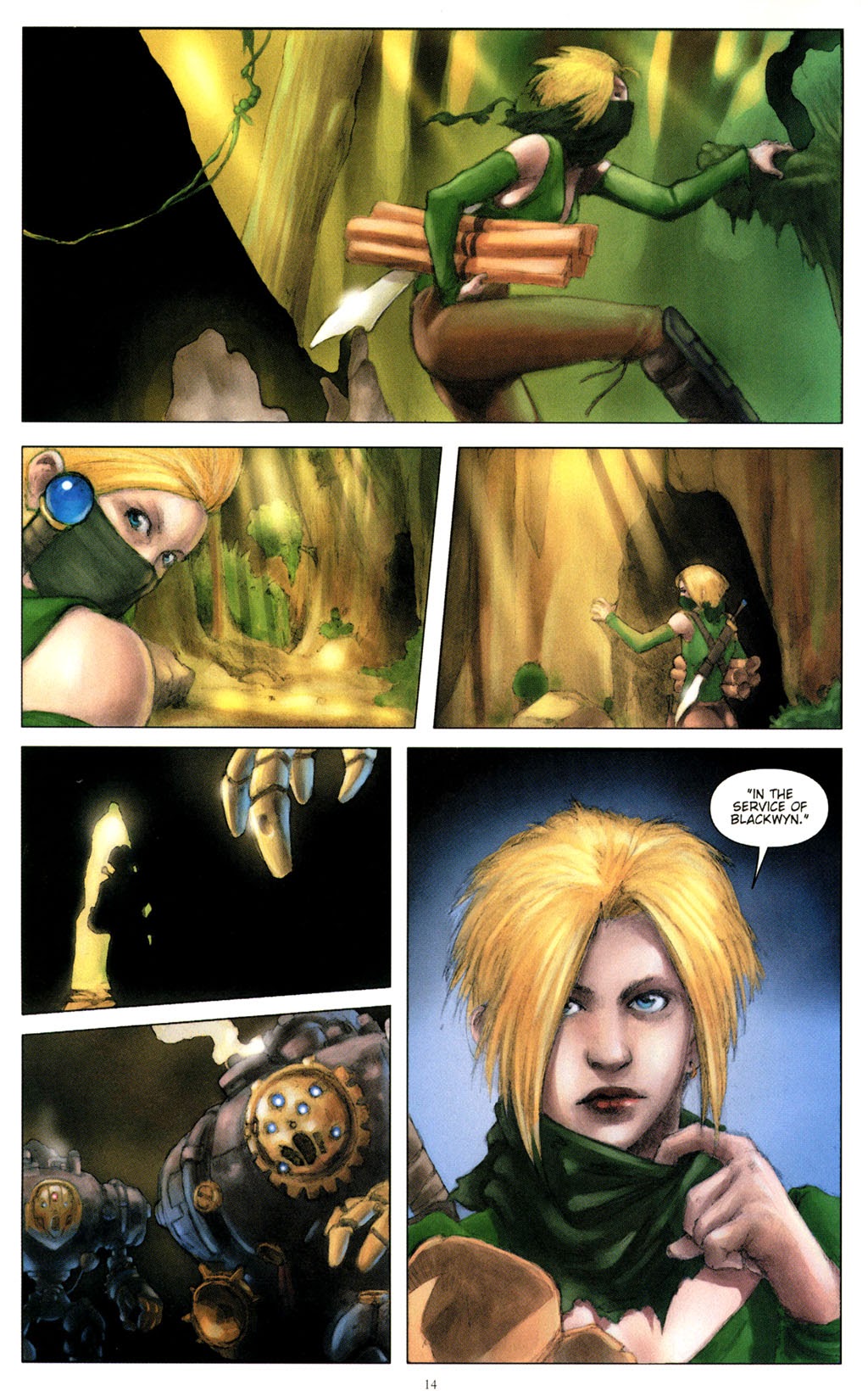 Read online Mage Knight: Stolen Destiny comic -  Issue #2 - 16