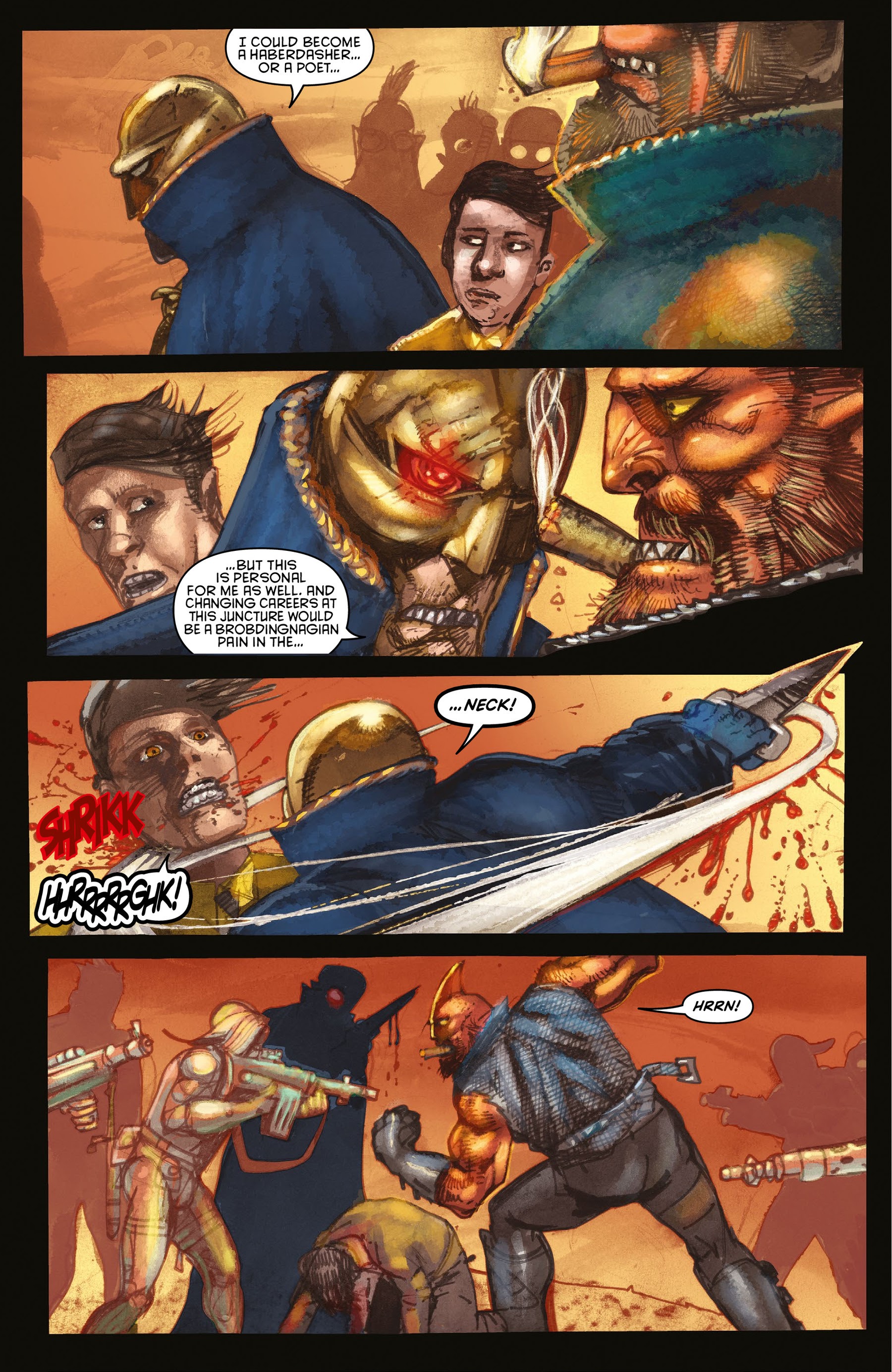 Read online Space Bastards comic -  Issue #7 - 21