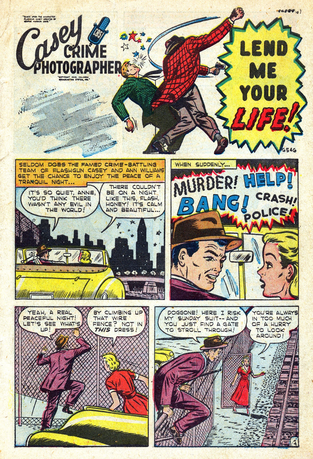 Read online Casey Crime Photographer comic -  Issue #4 - 3