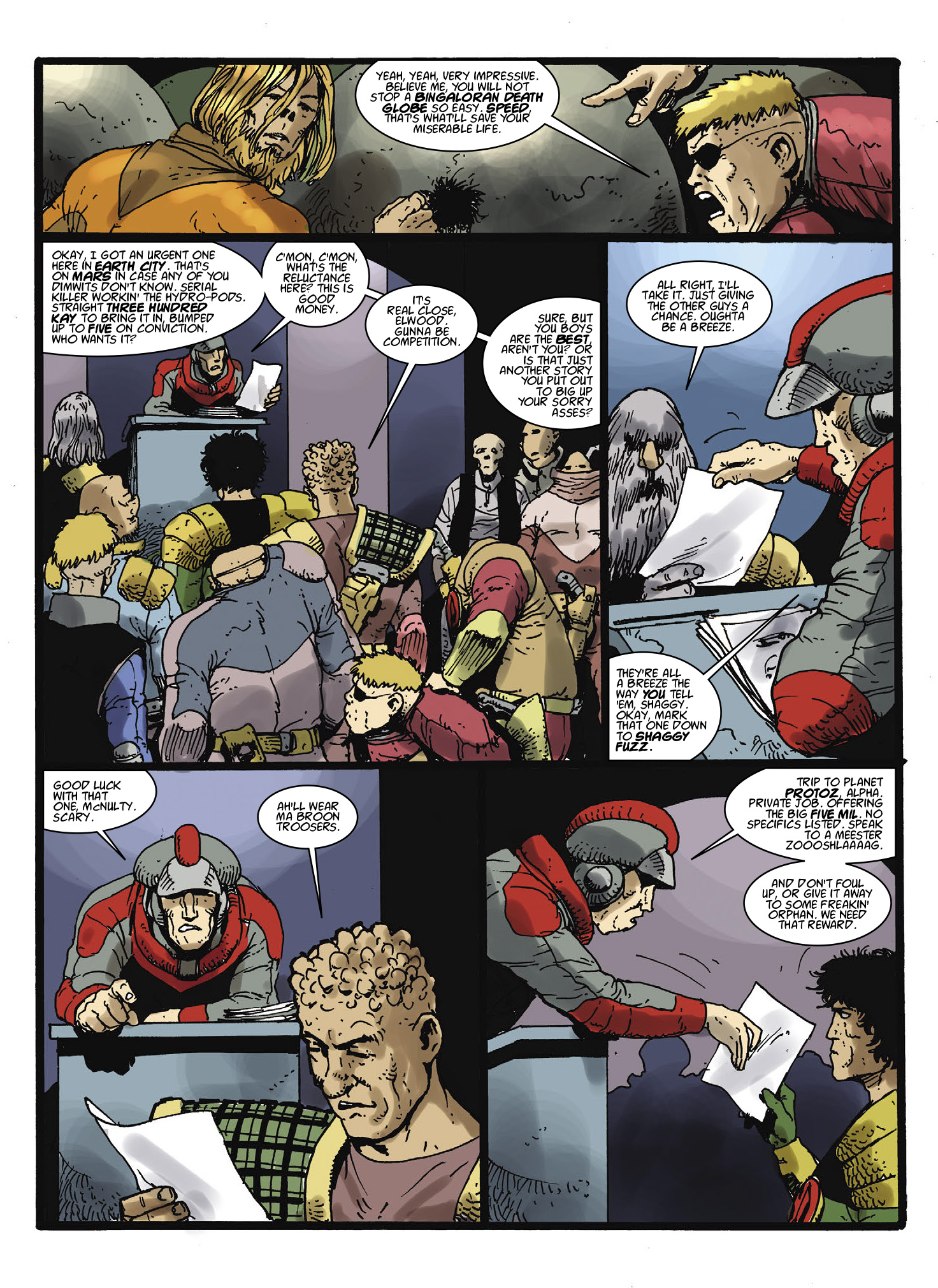 Read online Strontium Dog: The Son comic -  Issue # TPB - 9