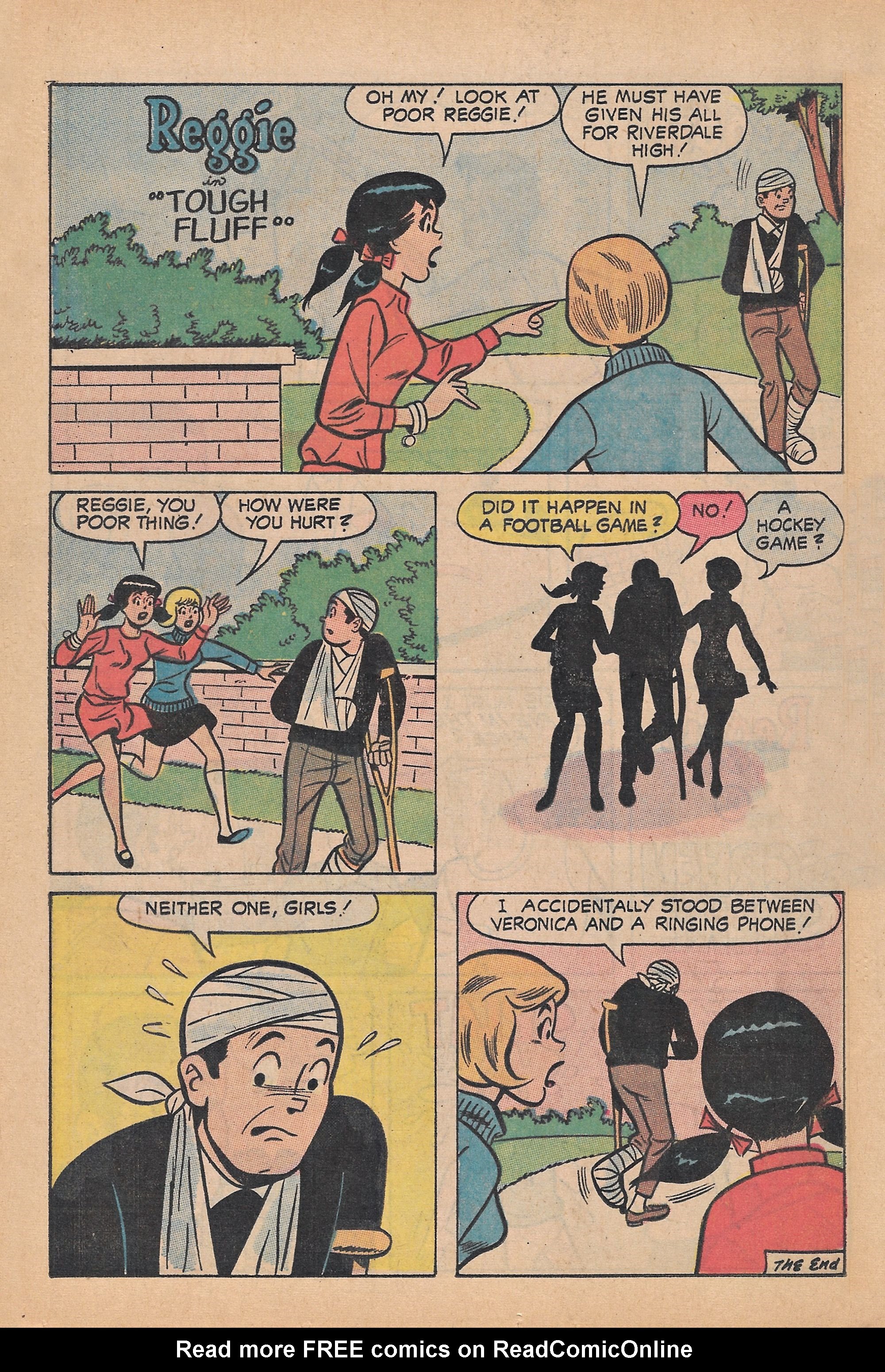Read online Reggie's Wise Guy Jokes comic -  Issue #15 - 46