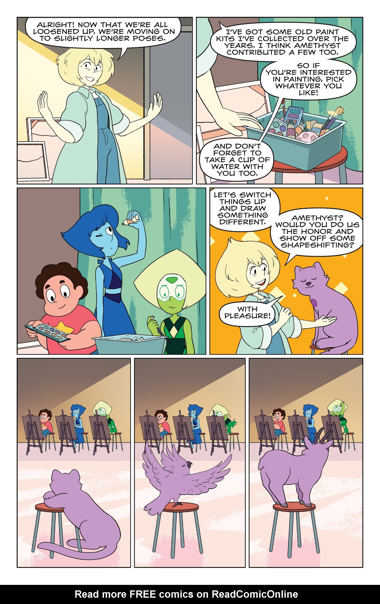 Read online Steven Universe Ongoing comic -  Issue #9 - 14