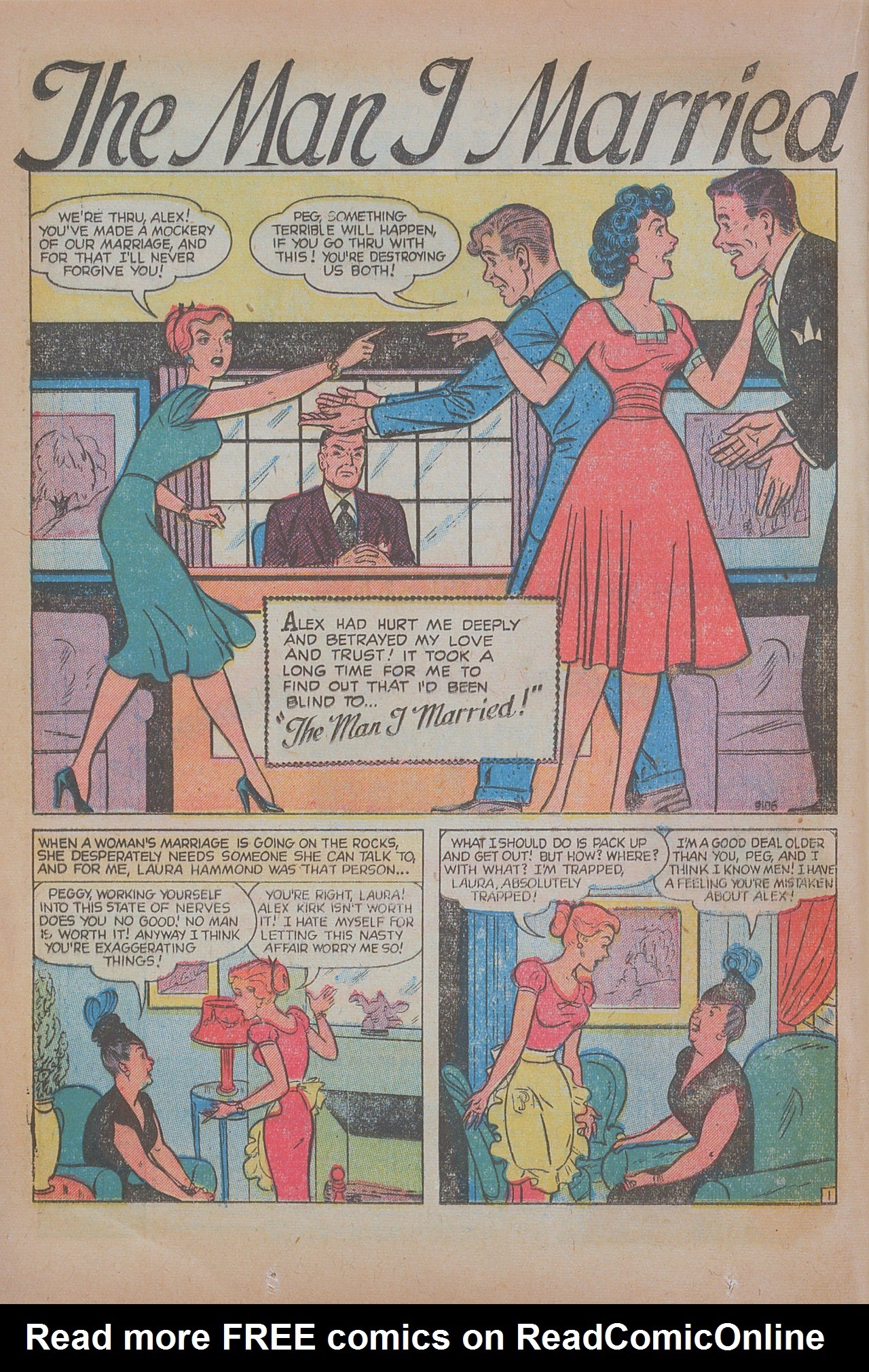 Read online Love Romances comic -  Issue #20 - 20