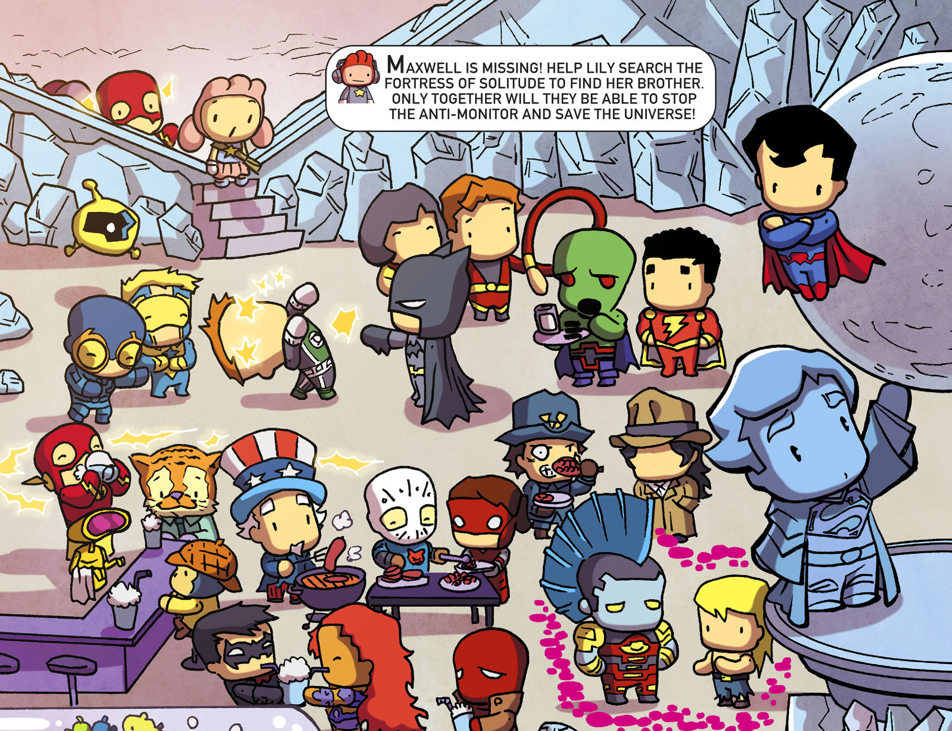 Read online Scribblenauts Unmasked: A Crisis of Imagination comic -  Issue #12 - 5