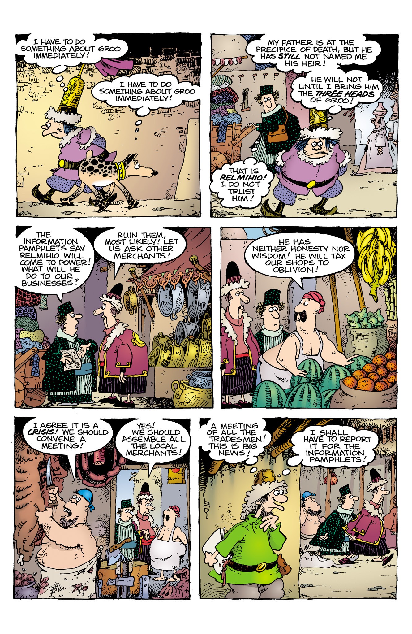 Read online Sergio Aragonés' Groo: Mightier Than the Sword comic -  Issue # _TPB - 81