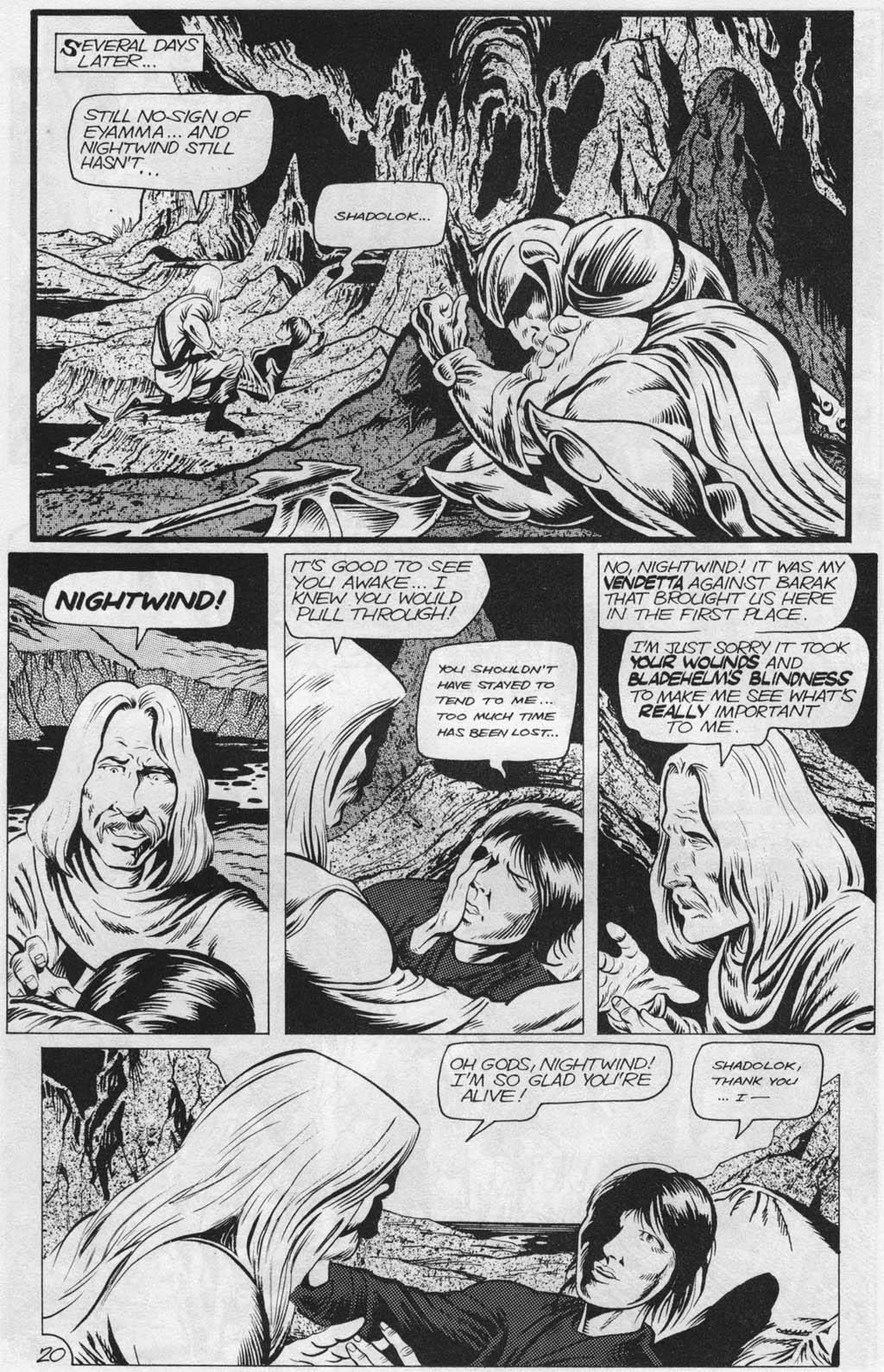 Read online Adventurers (1988) comic -  Issue #6 - 21