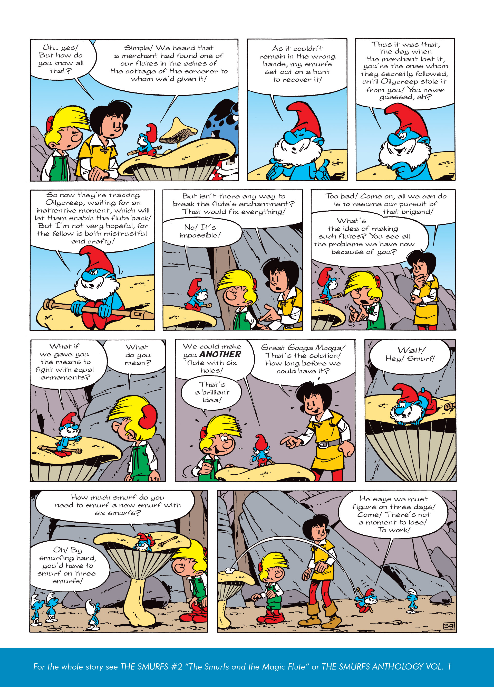 Read online Smurfs: The Village Behind The Wall comic -  Issue #1 - 56