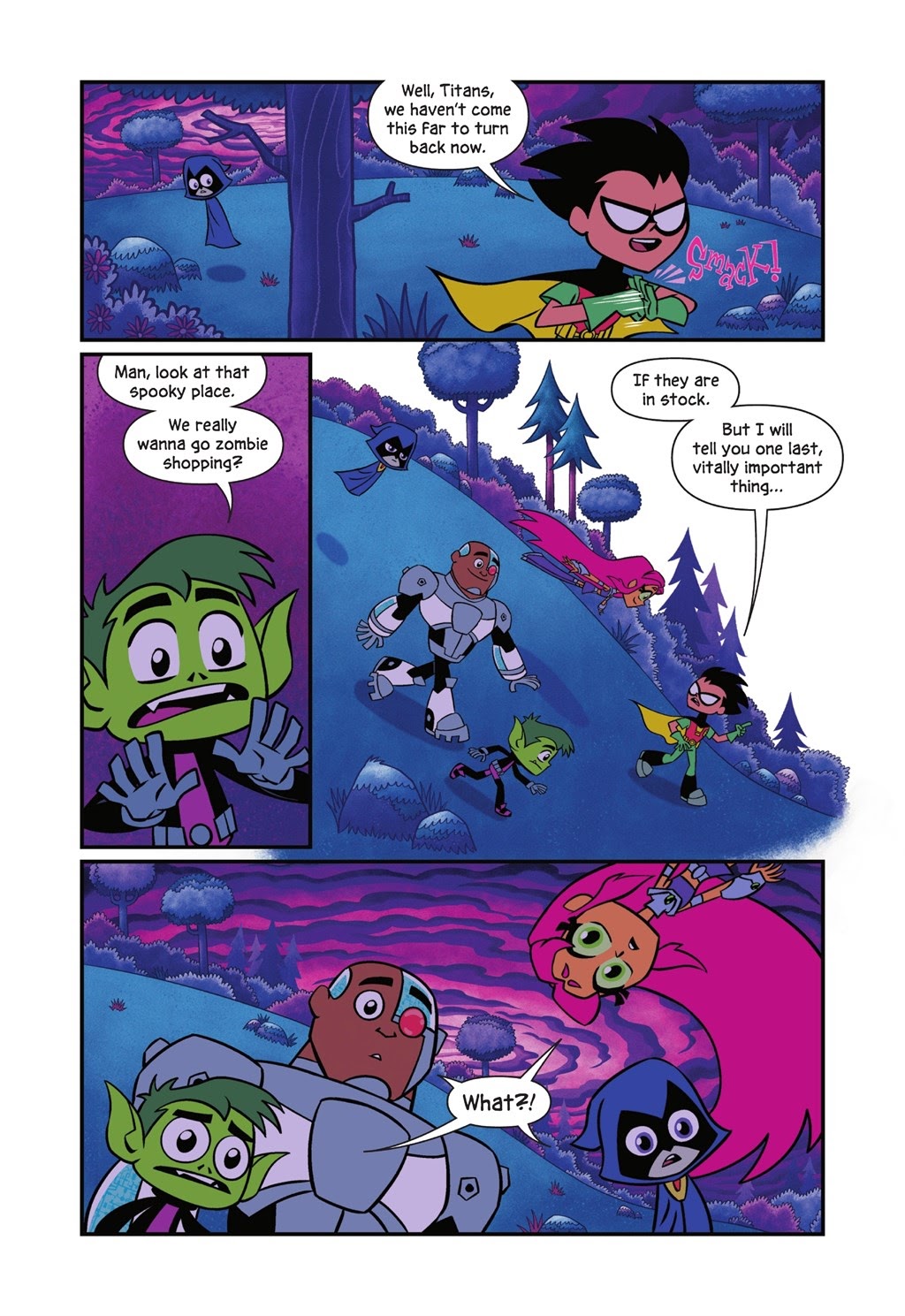 Read online Teen Titans Go! Undead?! comic -  Issue # TPB (Part 1) - 18