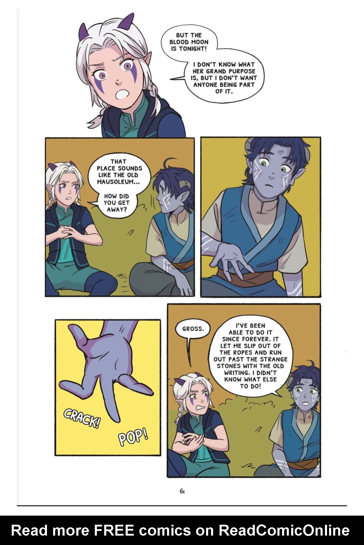 Read online The Dragon Prince: Bloodmoon Huntress comic -  Issue # TPB - 64