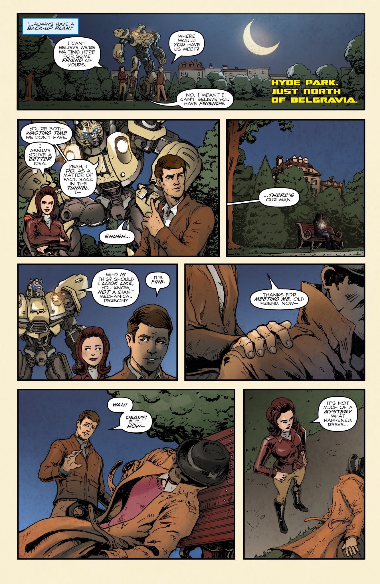Read online Transformers: Bumblebee Movie Prequel comic -  Issue #3 - 13