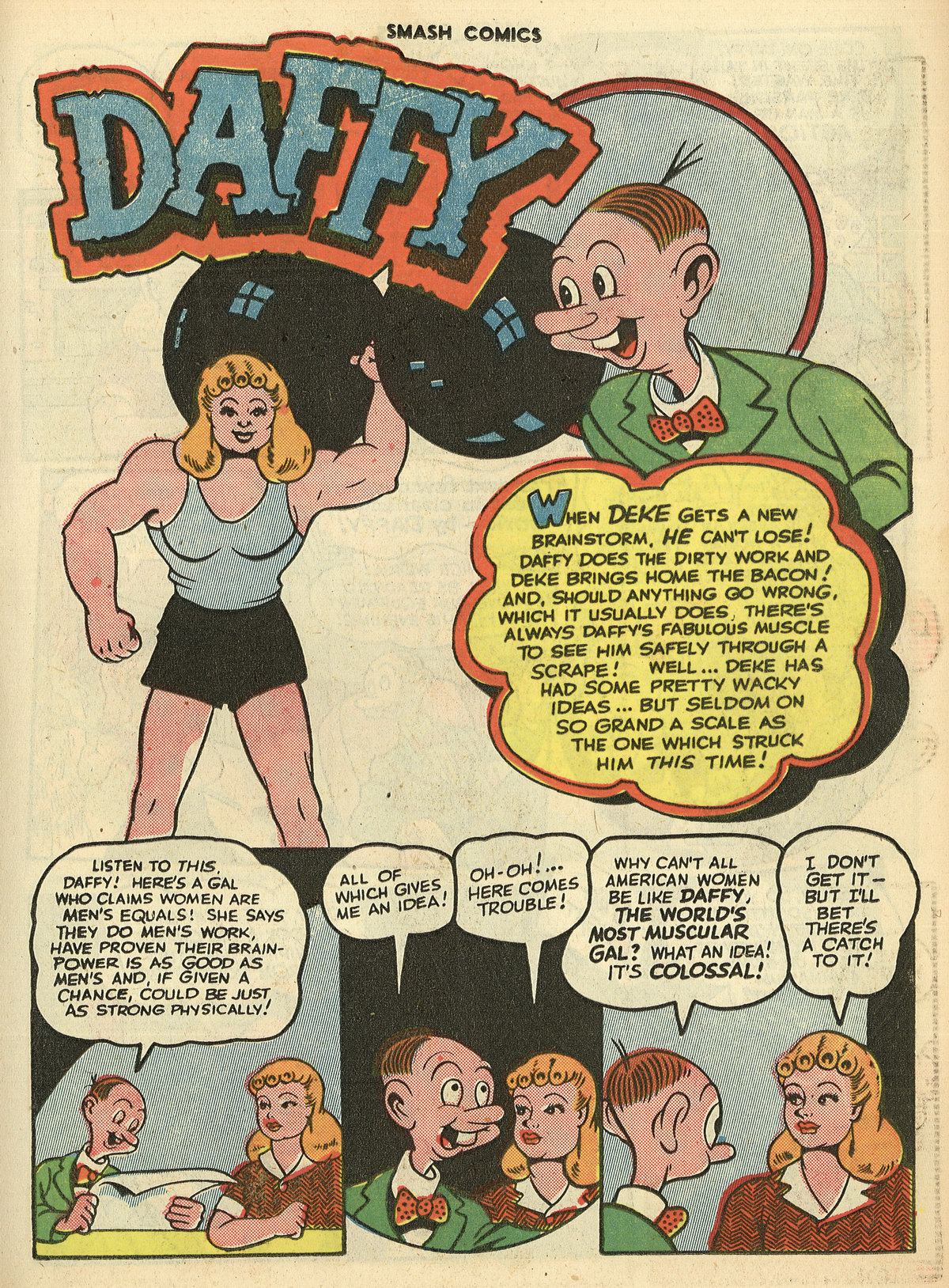 Read online Smash Comics comic -  Issue #53 - 23