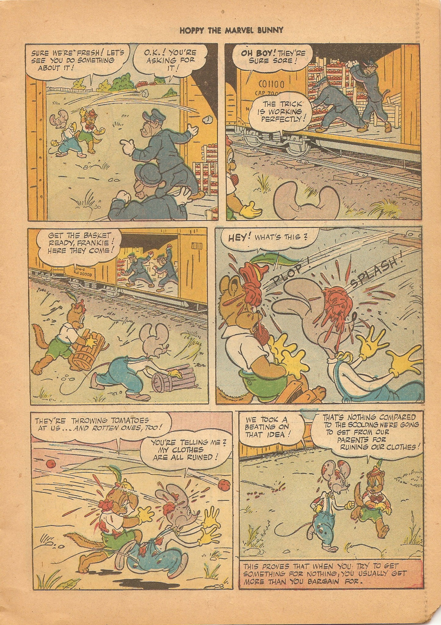 Read online Hoppy The Marvel Bunny comic -  Issue #9 - 15