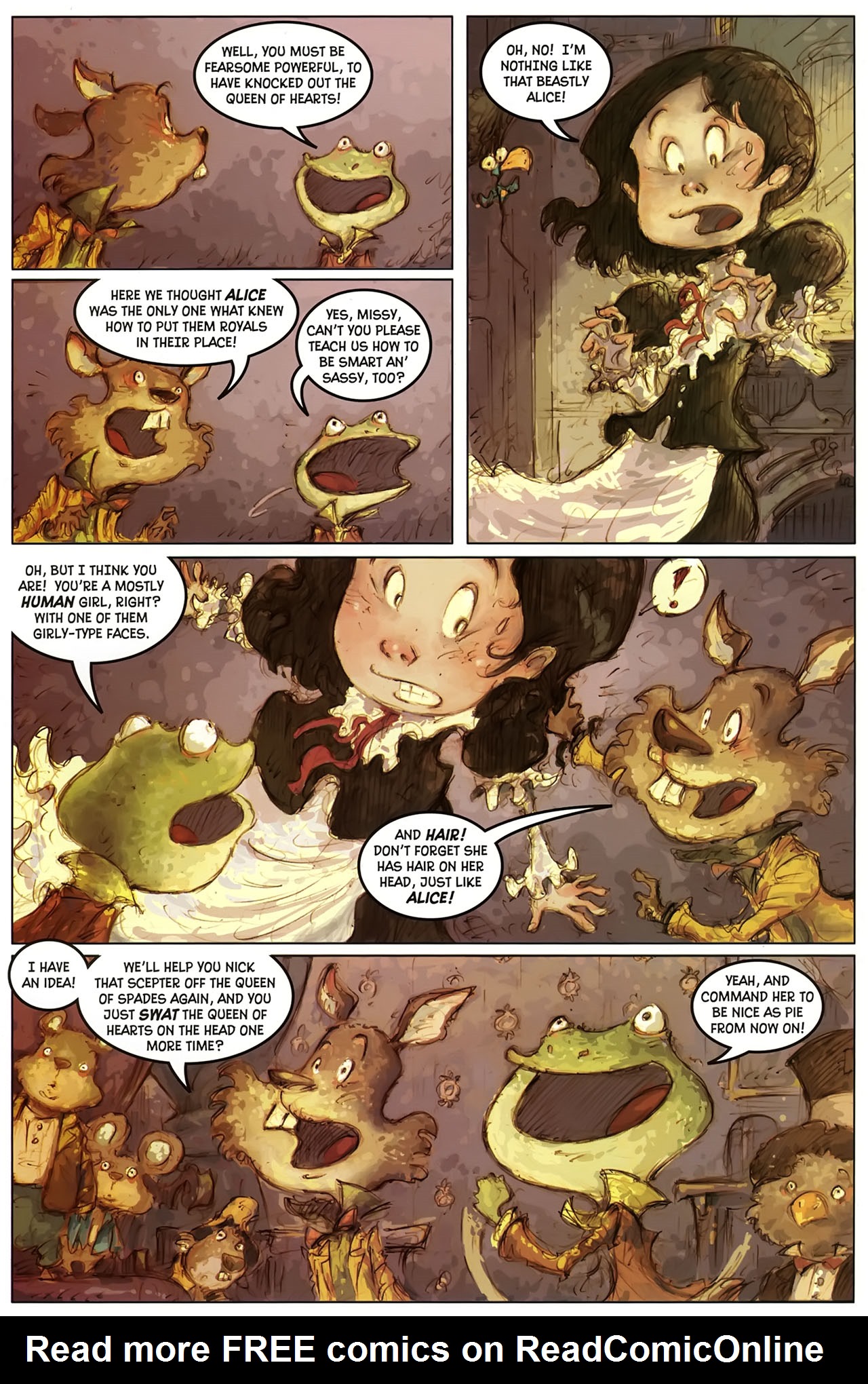 Read online Wonderland (2006) comic -  Issue #5 - 5