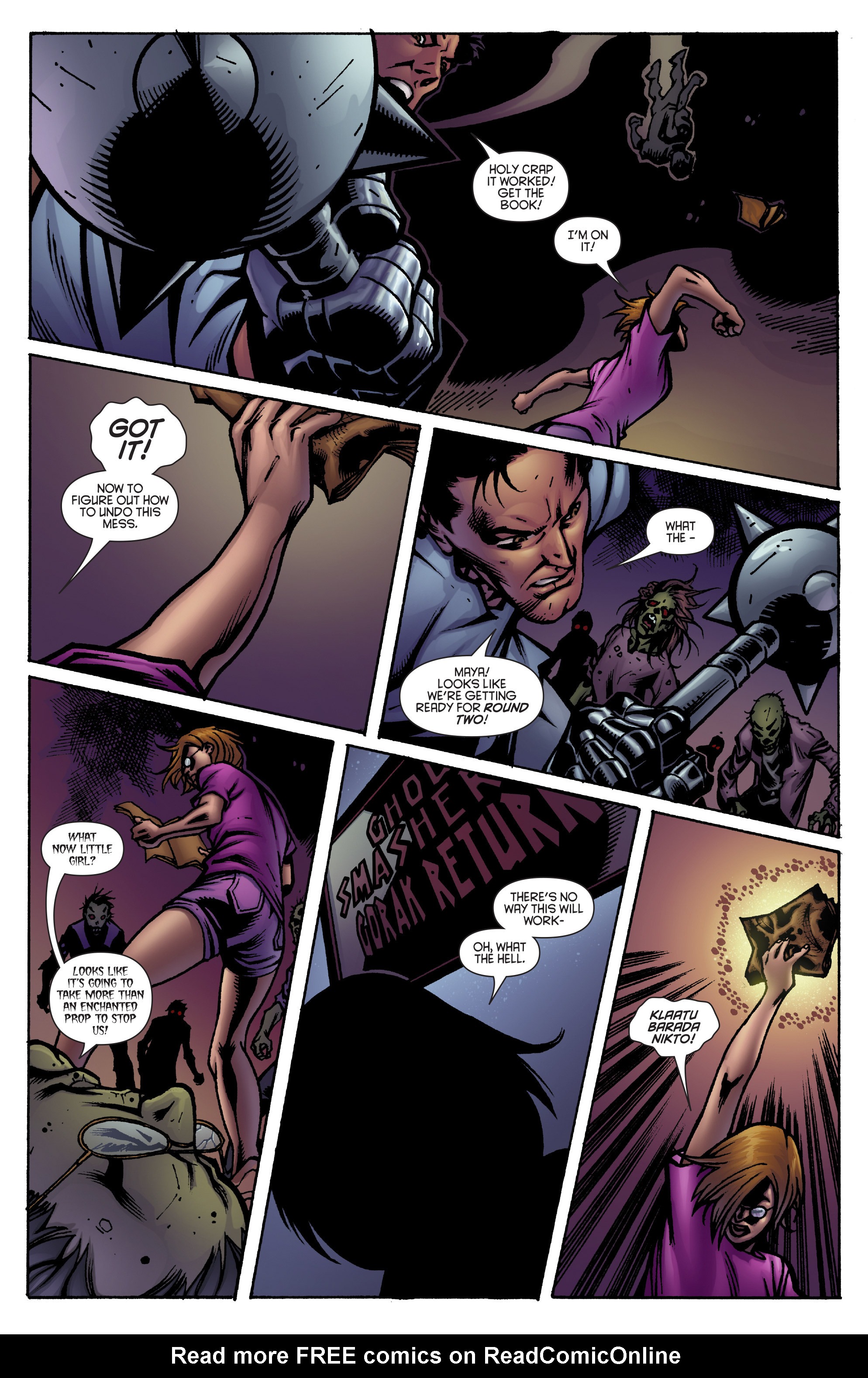 Read online Army of Darkness: Ash Saves Obama comic -  Issue #3 - 10