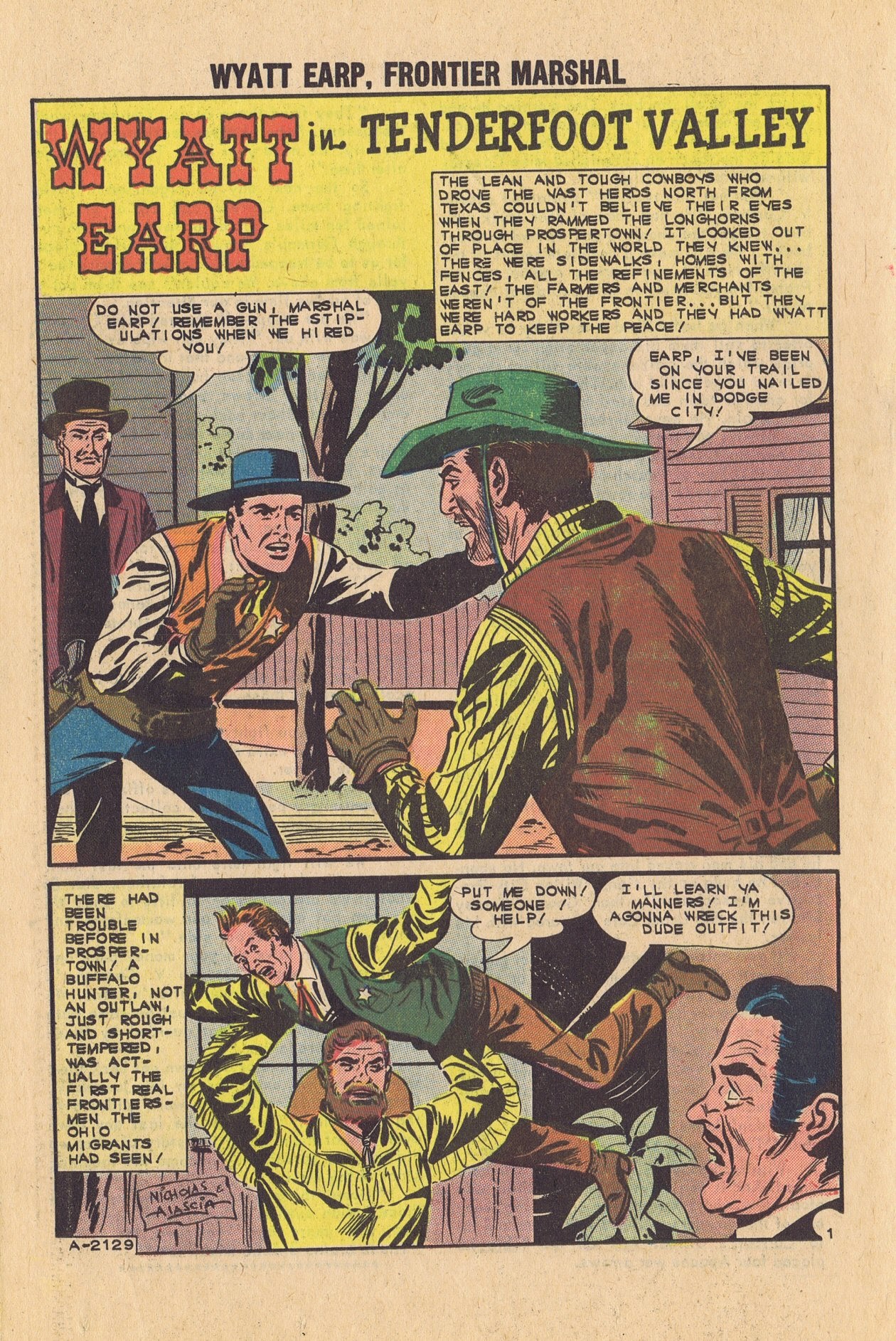 Read online Wyatt Earp Frontier Marshal comic -  Issue #46 - 27