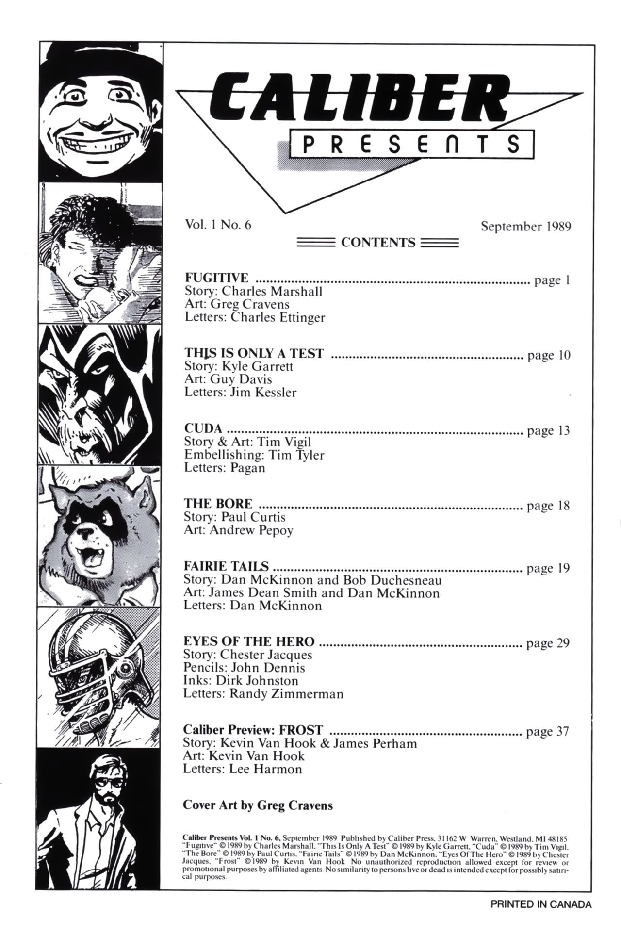 Read online Caliber Presents comic -  Issue #6 - 2