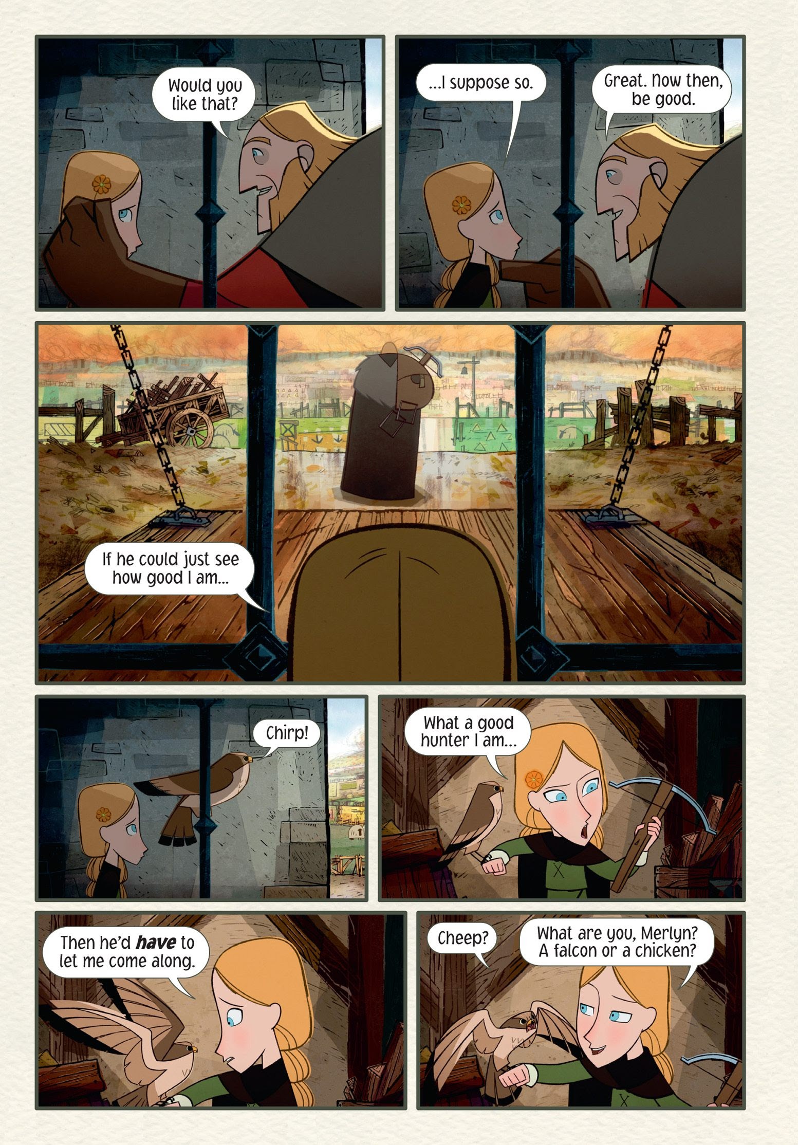 Read online Wolfwalkers: The Graphic Novel comic -  Issue # TPB (Part 1) - 45