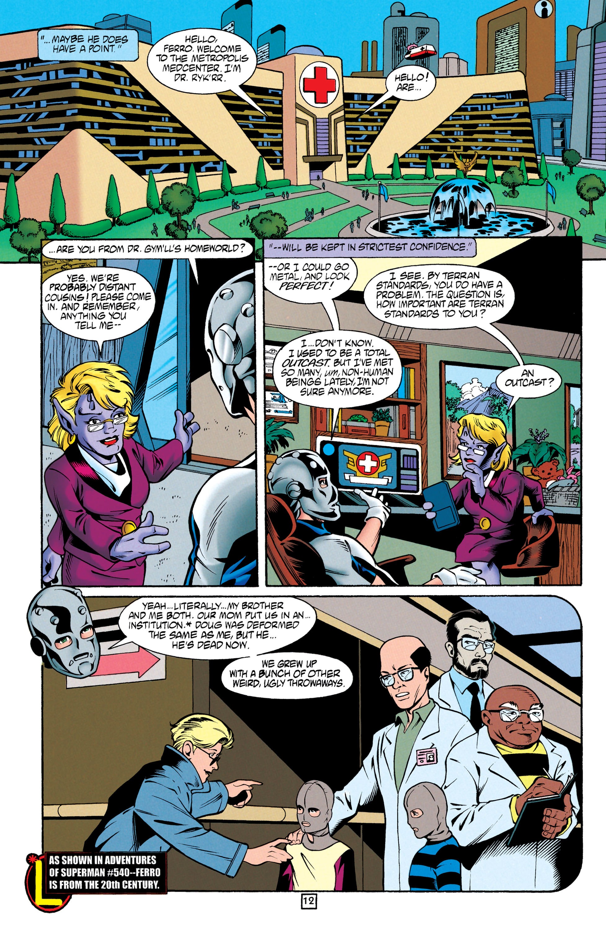 Read online Legionnaires comic -  Issue #58 - 13