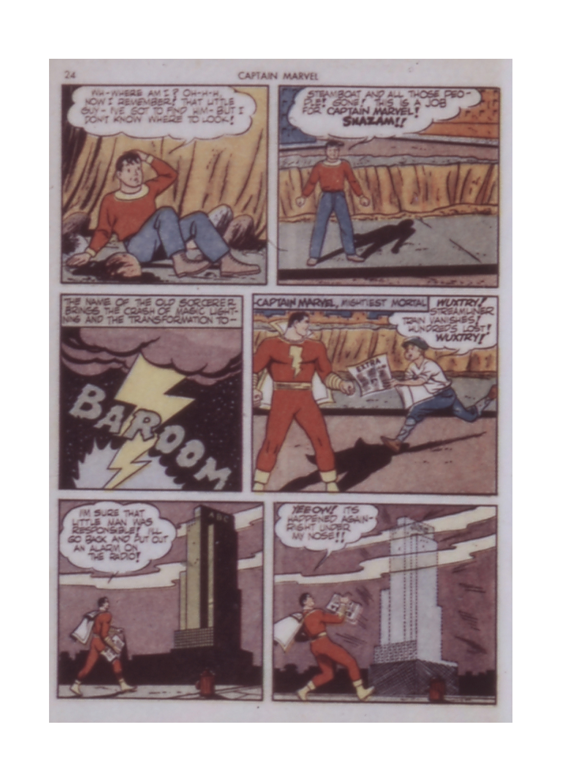 Read online Captain Marvel Adventures comic -  Issue #14 - 24