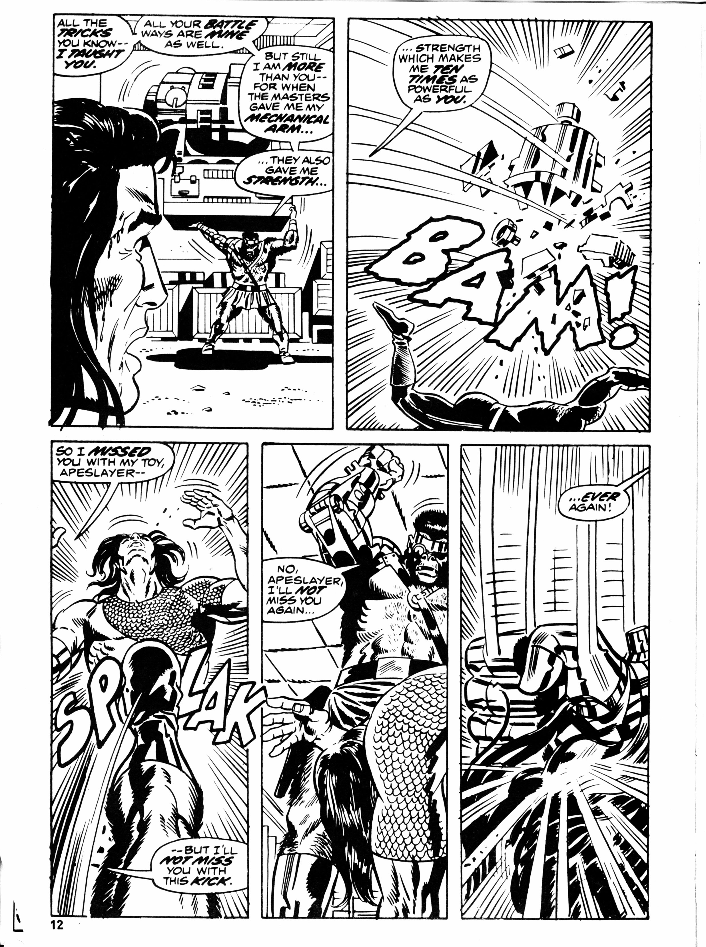 Read online Planet of the Apes (1974) comic -  Issue #28 - 12