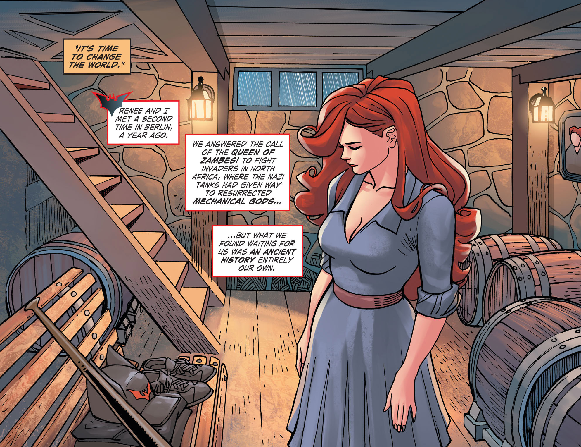 Read online Bombshells: United comic -  Issue #13 - 18