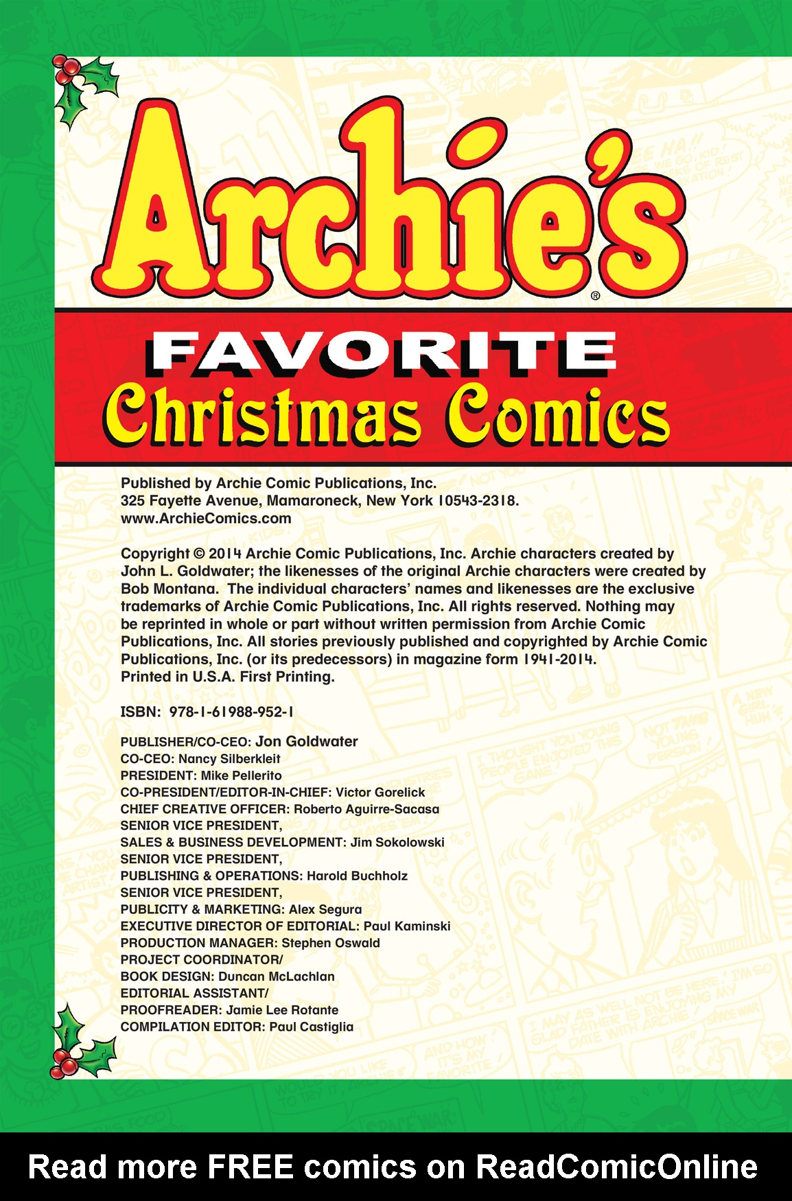 Read online Archie's Favorite Christmas Comics comic -  Issue # TPB (Part 1) - 3