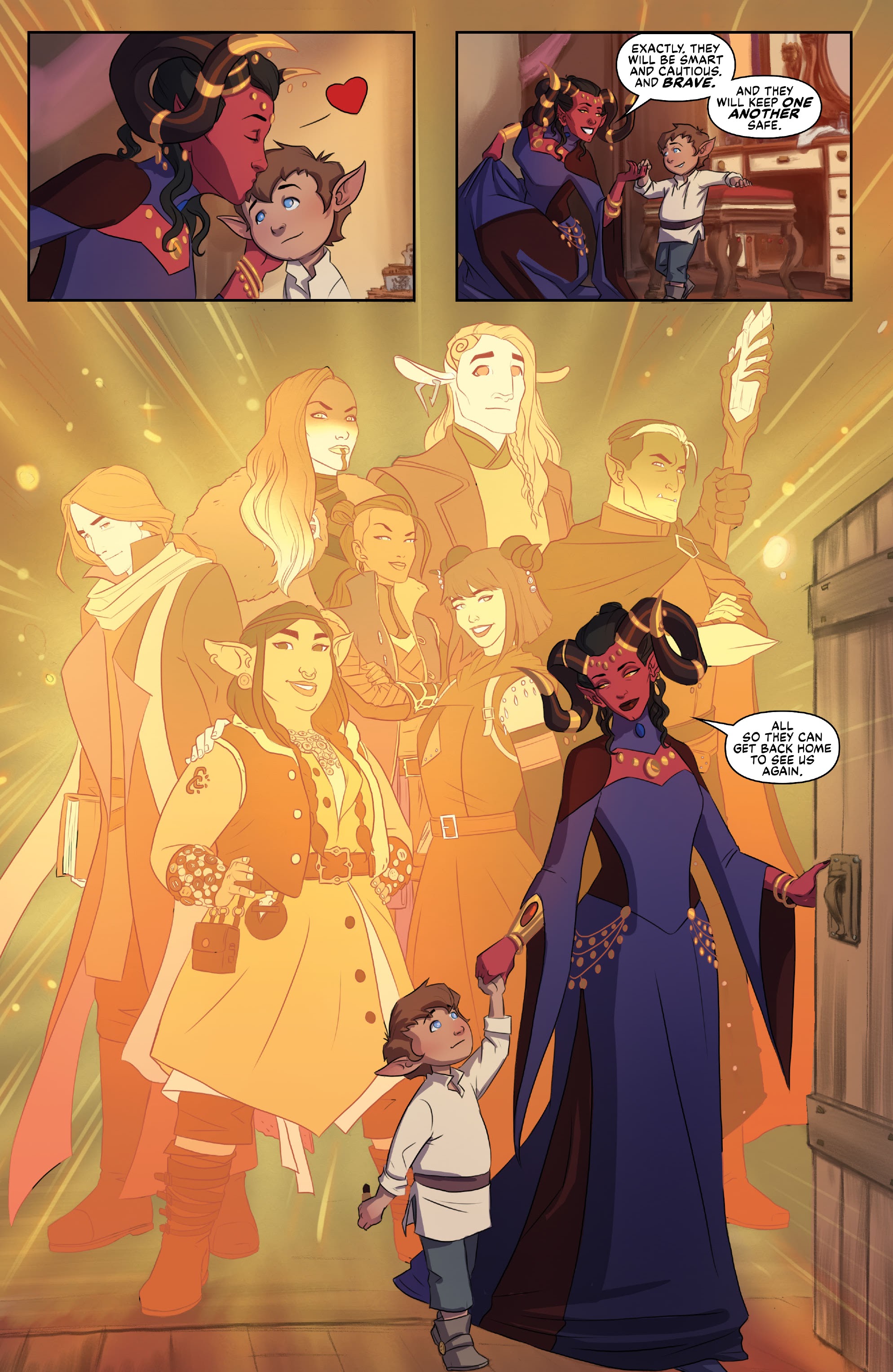 Read online Free Comic Book Day 2021 comic -  Issue # Critical Role - The Witcher - 12