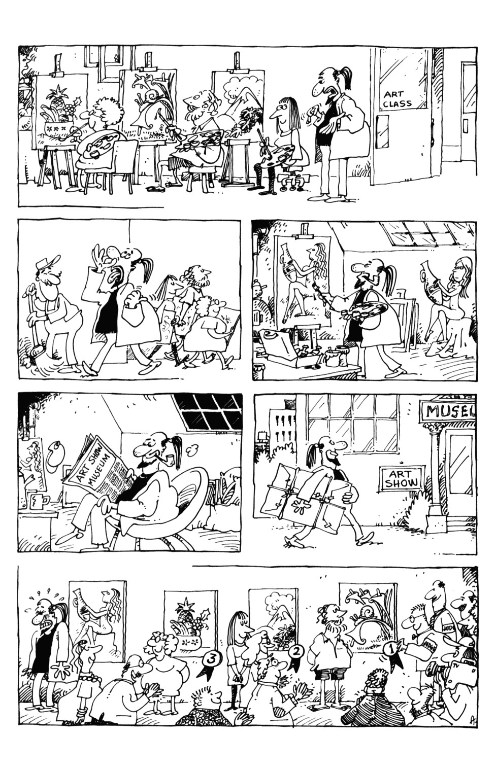 Read online Sergio Aragonés Actions Speak comic -  Issue #5 - 5