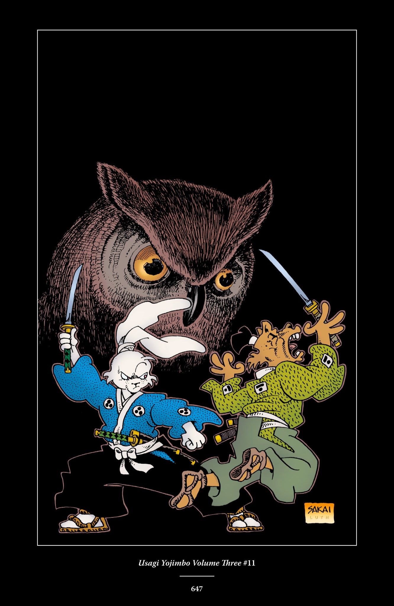 Read online The Usagi Yojimbo Saga comic -  Issue # TPB 2 - 637