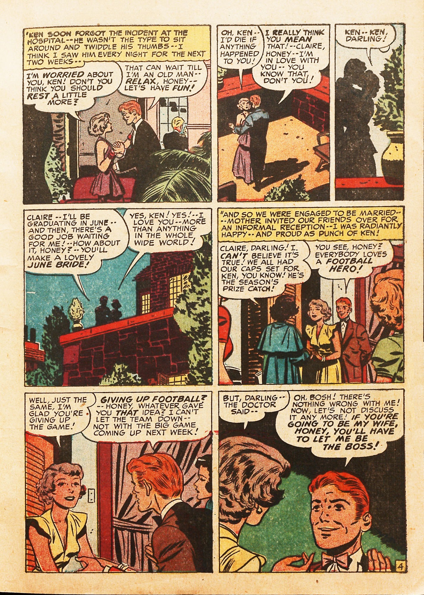 Read online Young Love (1949) comic -  Issue #16 - 15
