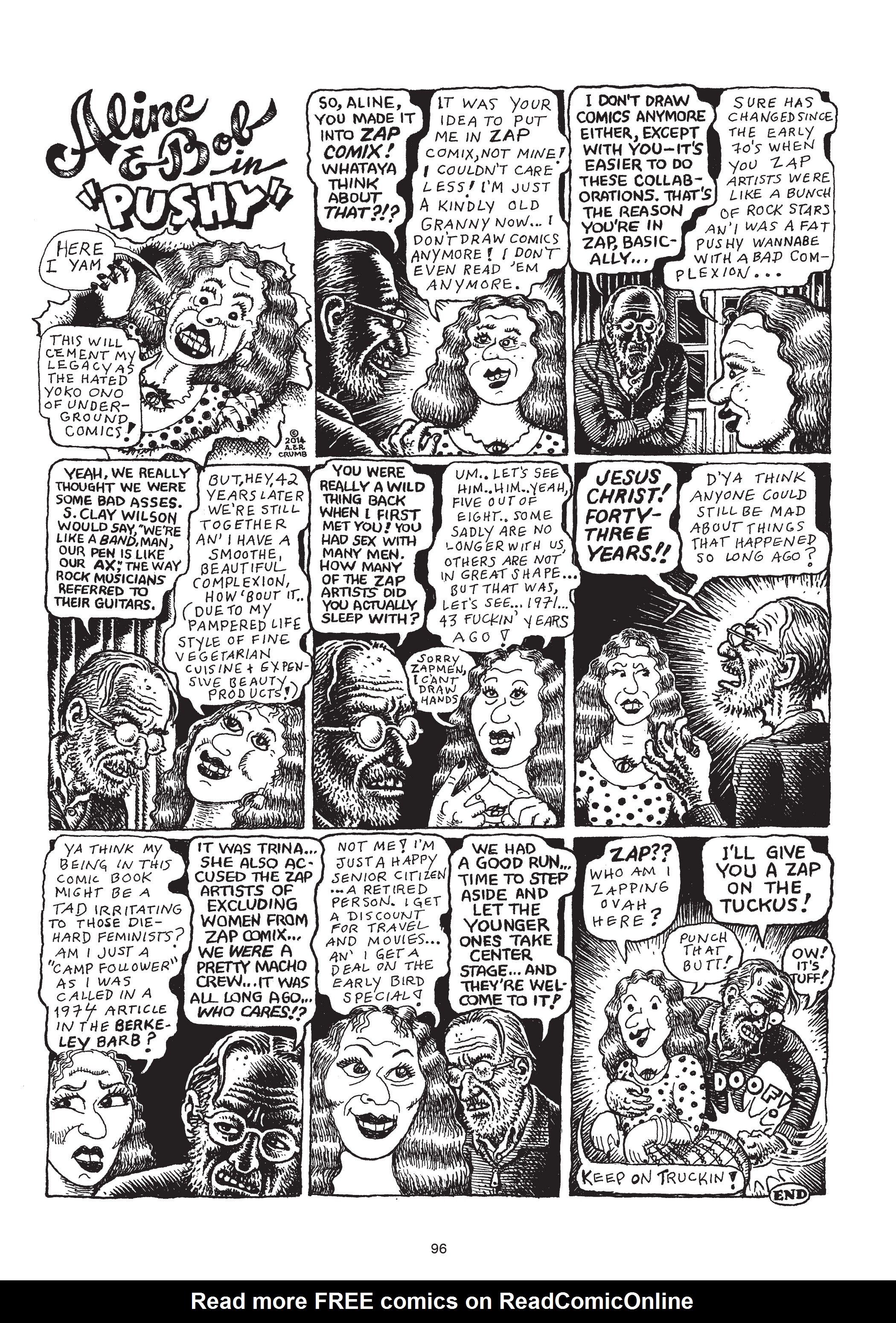 Read online Zap Comix comic -  Issue #16 - 96