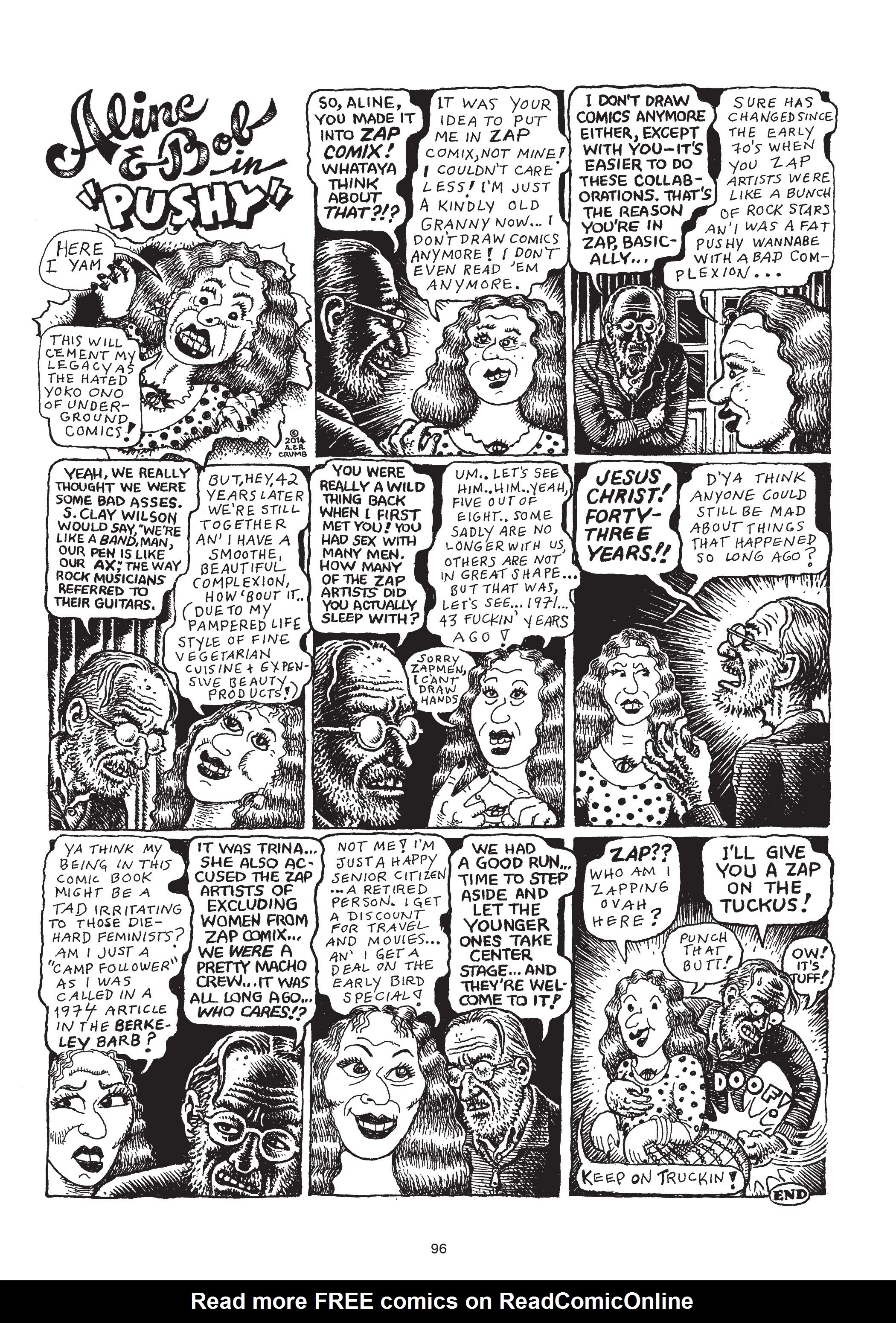 Read online Zap Comix comic -  Issue #16 - 96