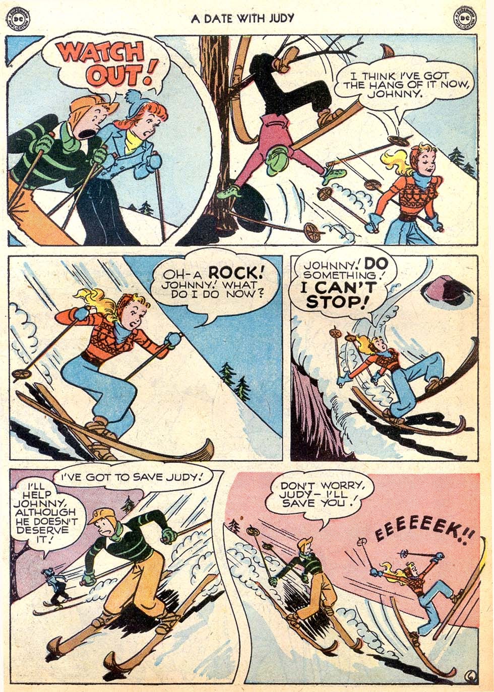 Read online A Date with Judy comic -  Issue #3 - 47