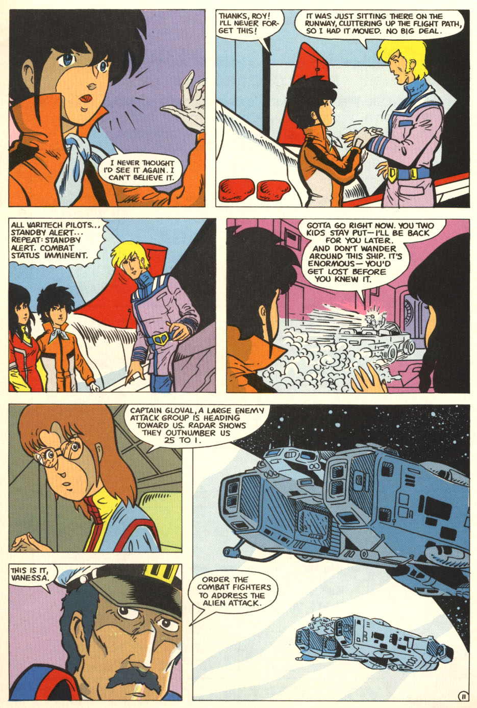 Read online Robotech The Macross Saga comic -  Issue #3 - 12