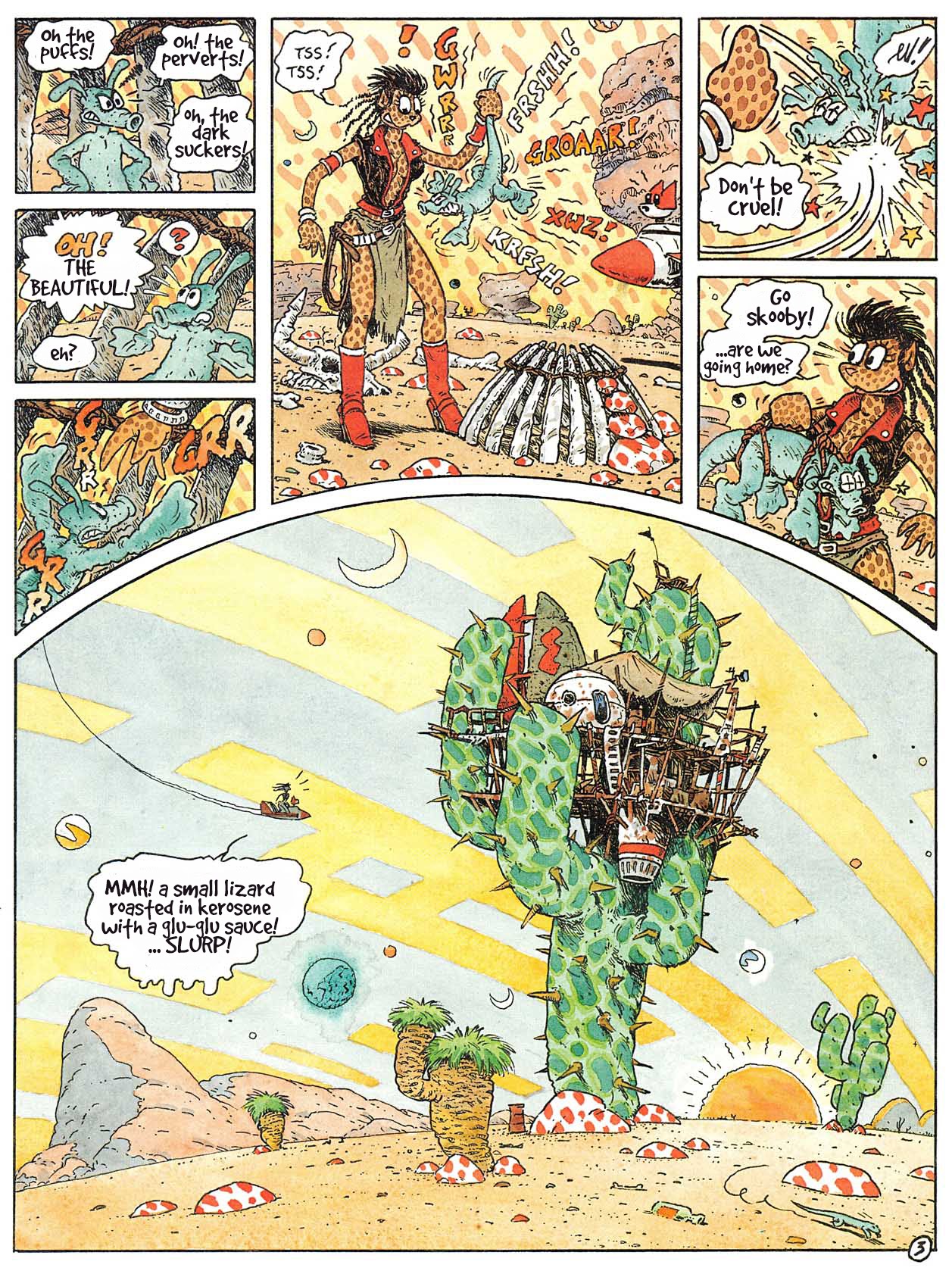 Read online Gazoline and the Red Planet comic -  Issue # Full - 6