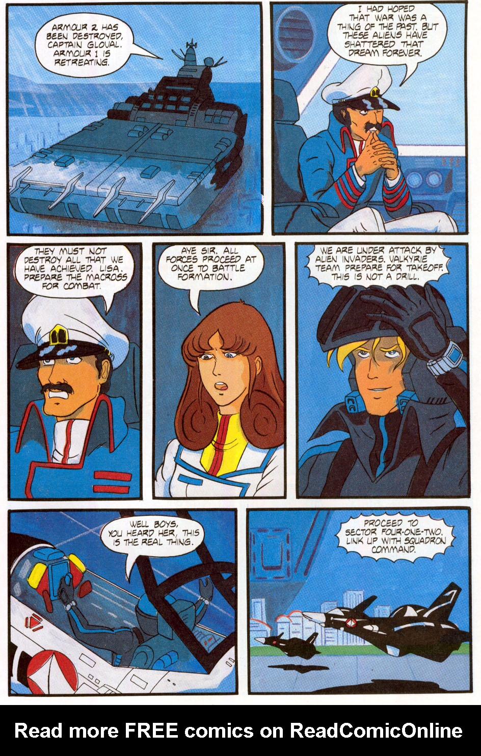 Read online Robotech The Macross Saga comic -  Issue #1 - 21