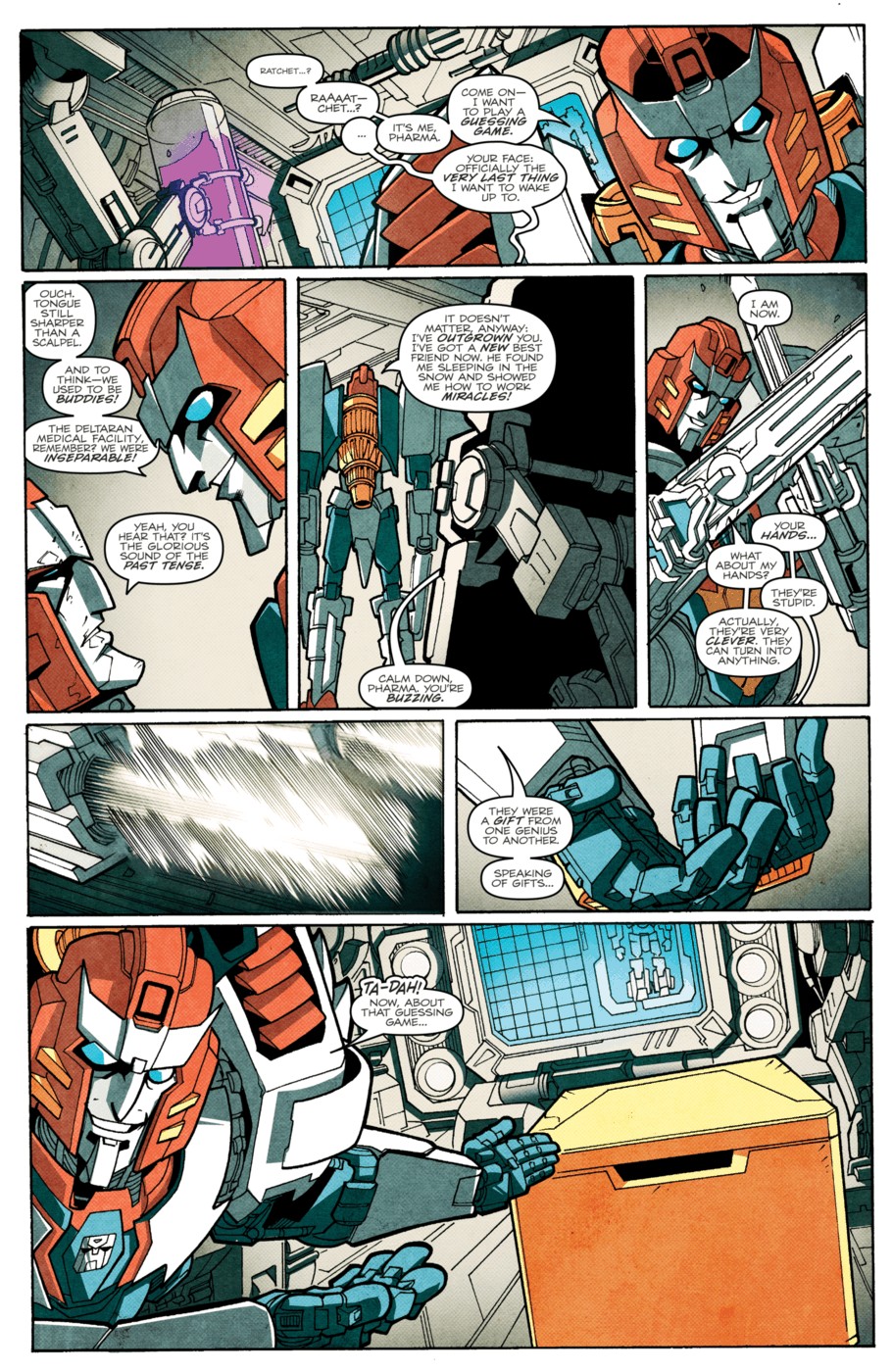 Read online The Transformers: More Than Meets The Eye comic -  Issue #18 - 19