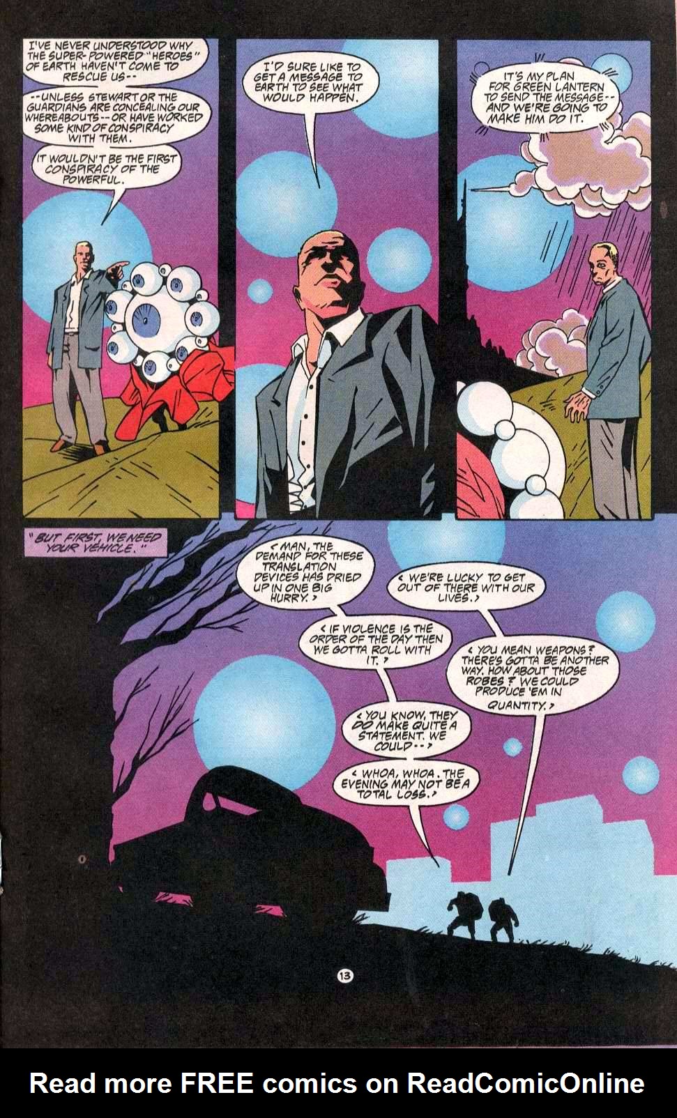 Read online Green Lantern: Mosaic comic -  Issue #13 - 14